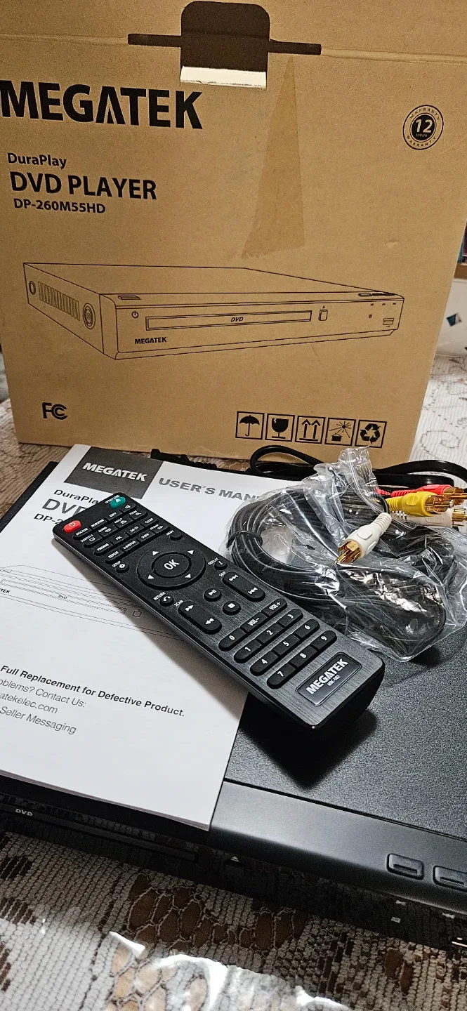 Megatek DuraPlay DVD Player DP-260M55HD thumbnail