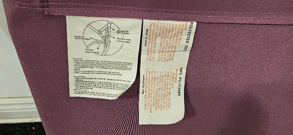 Portable folding bed image indicator(7)