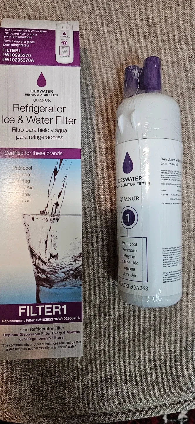 Quanur Refrigerator Ice & Water Filter - NEW image indicator(2)