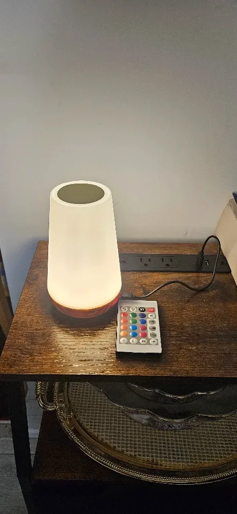 Magic Light Amazing Color Changing Bedside Lamp image indicator(7)