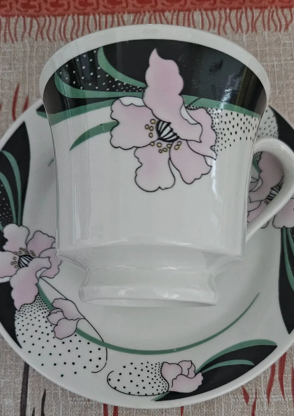 Floral Tea Cup & Saucer Set (4) image indicator(5)