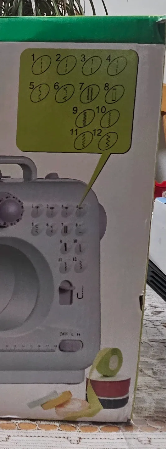 Mini Multifunctional Household Sewing Machine SM-505A image indicator(3)