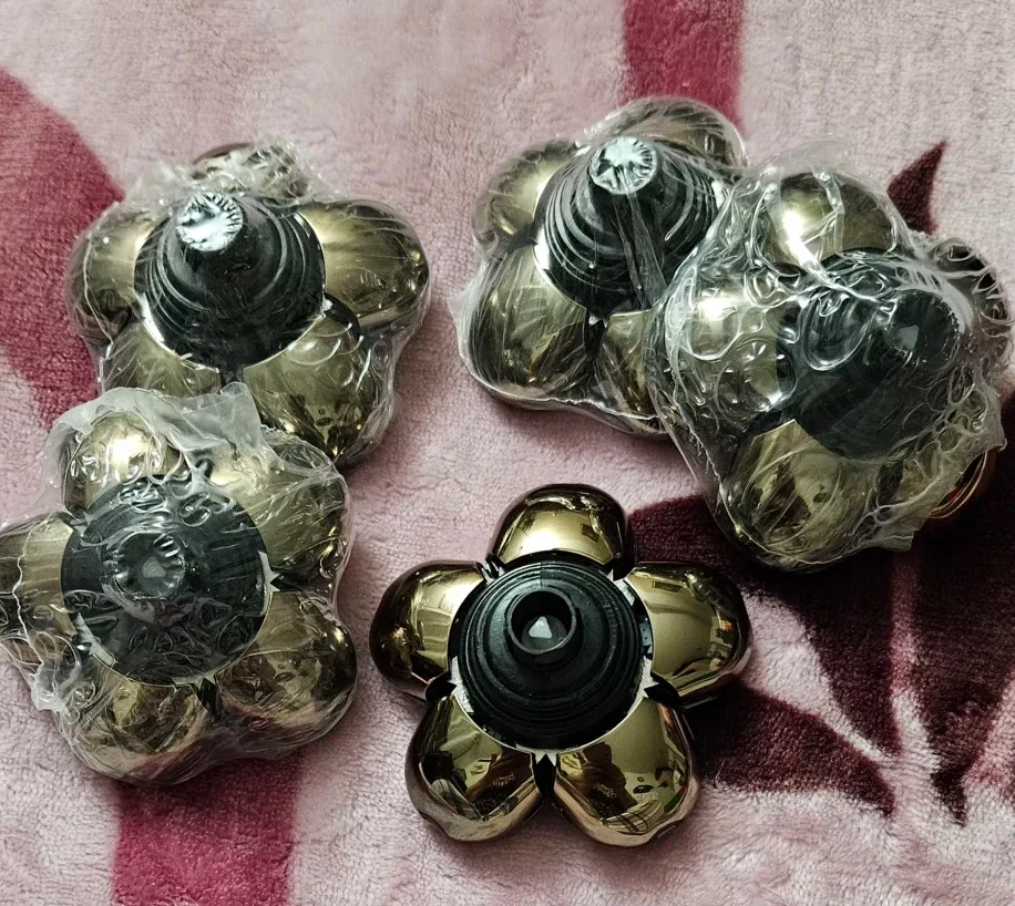 New Gold Bald Head Shaver Replacement Heads image indicator(3)