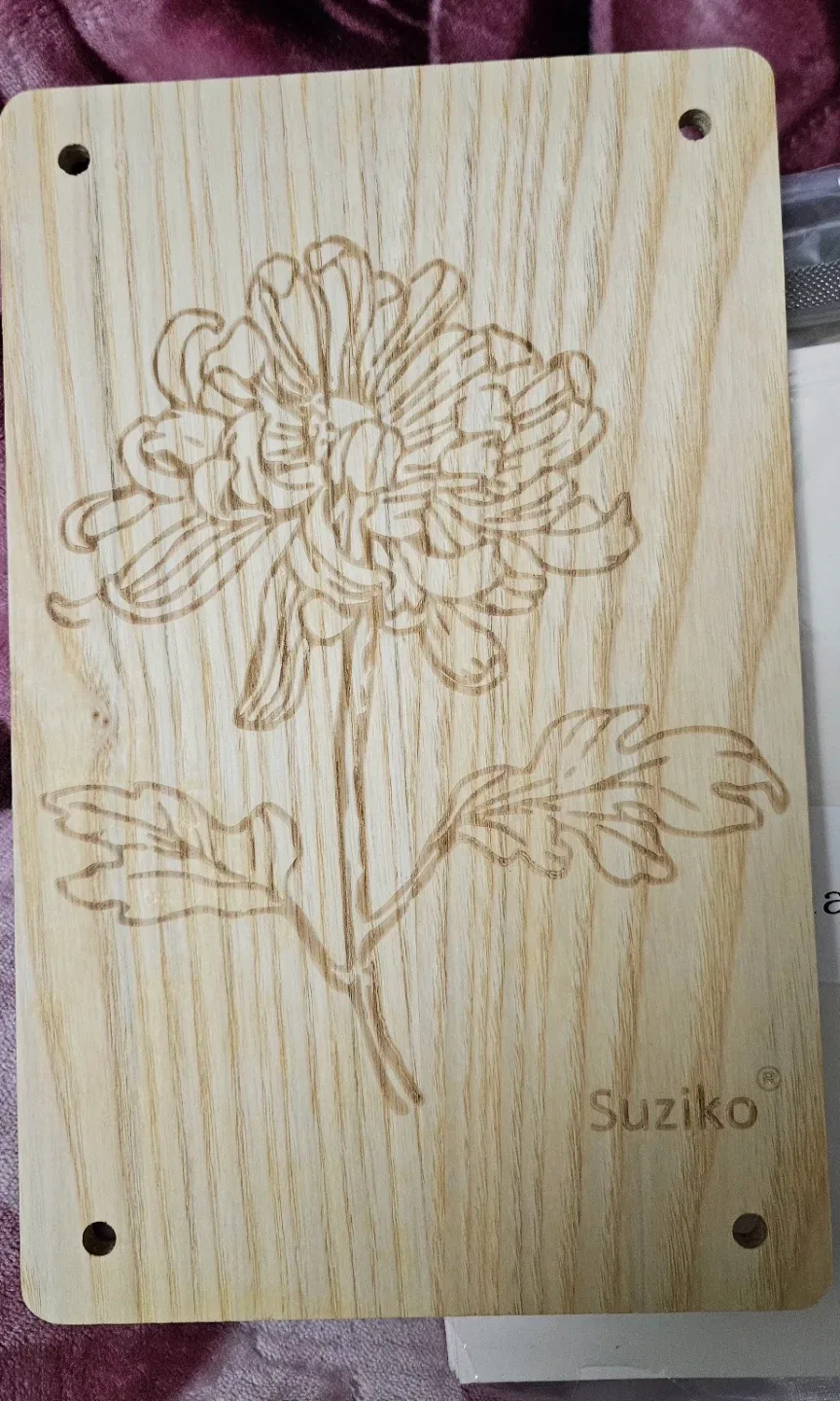 Suziko Wooden Flower Press Kit - New in Box image indicator(2)
