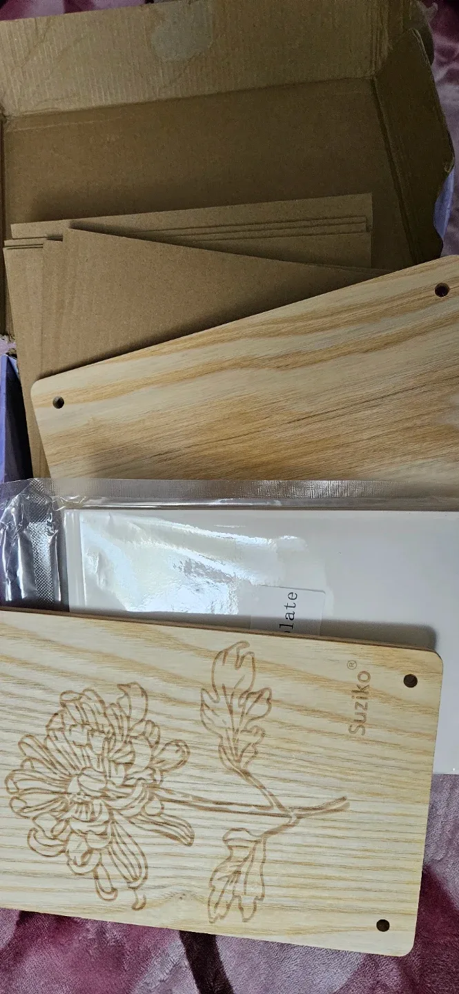 Suziko Wooden Flower Press Kit - New in Box image indicator(3)