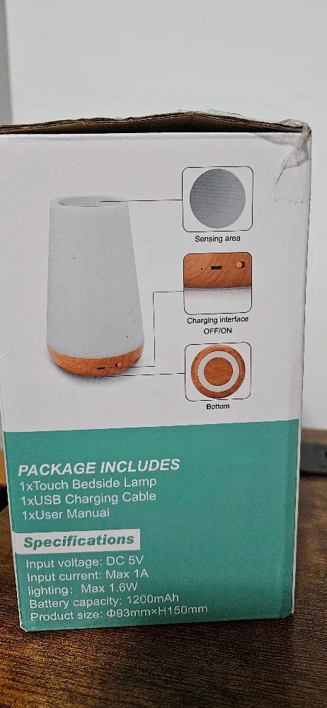 Magic Light Amazing Color Changing Bedside Lamp image indicator(2)