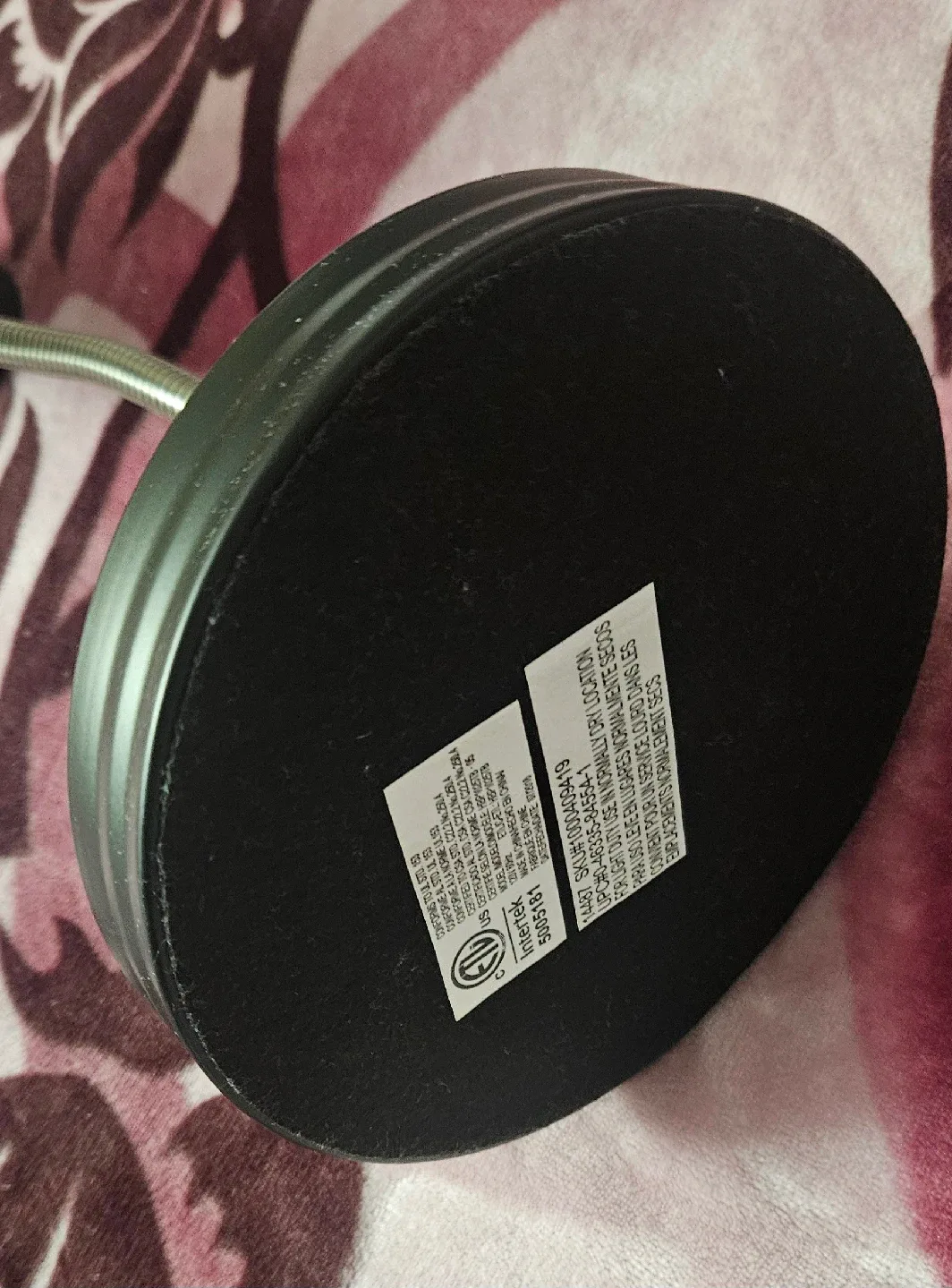 Black Gooseneck Desk Lamp image indicator(3)