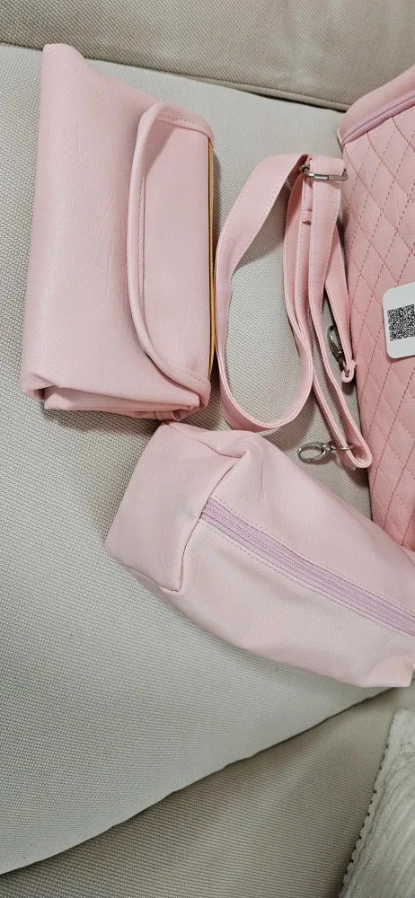 Happ Baby Pink Diaper Bag - Like New! image indicator(6)