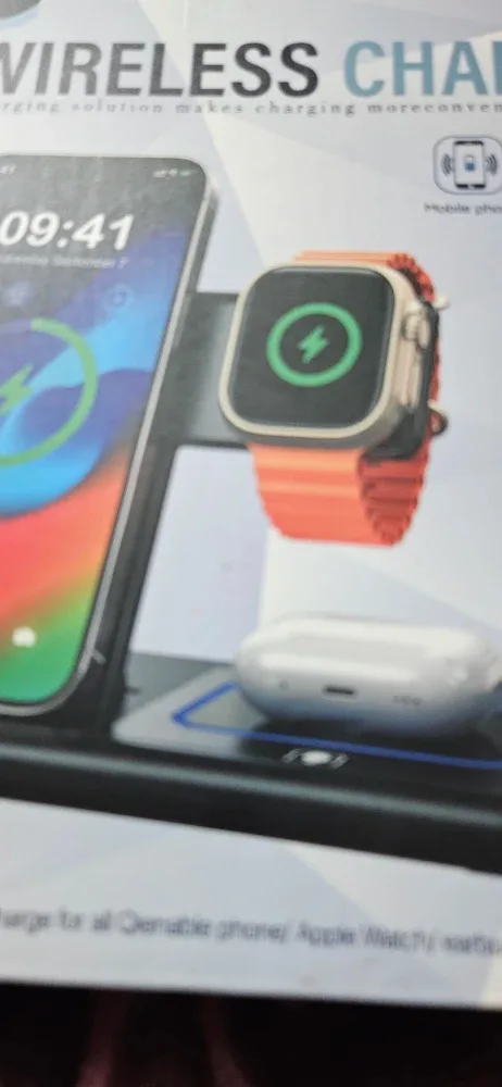 EXW HYS03 Fast Wireless Charger - 3 in 1 image indicator(5)