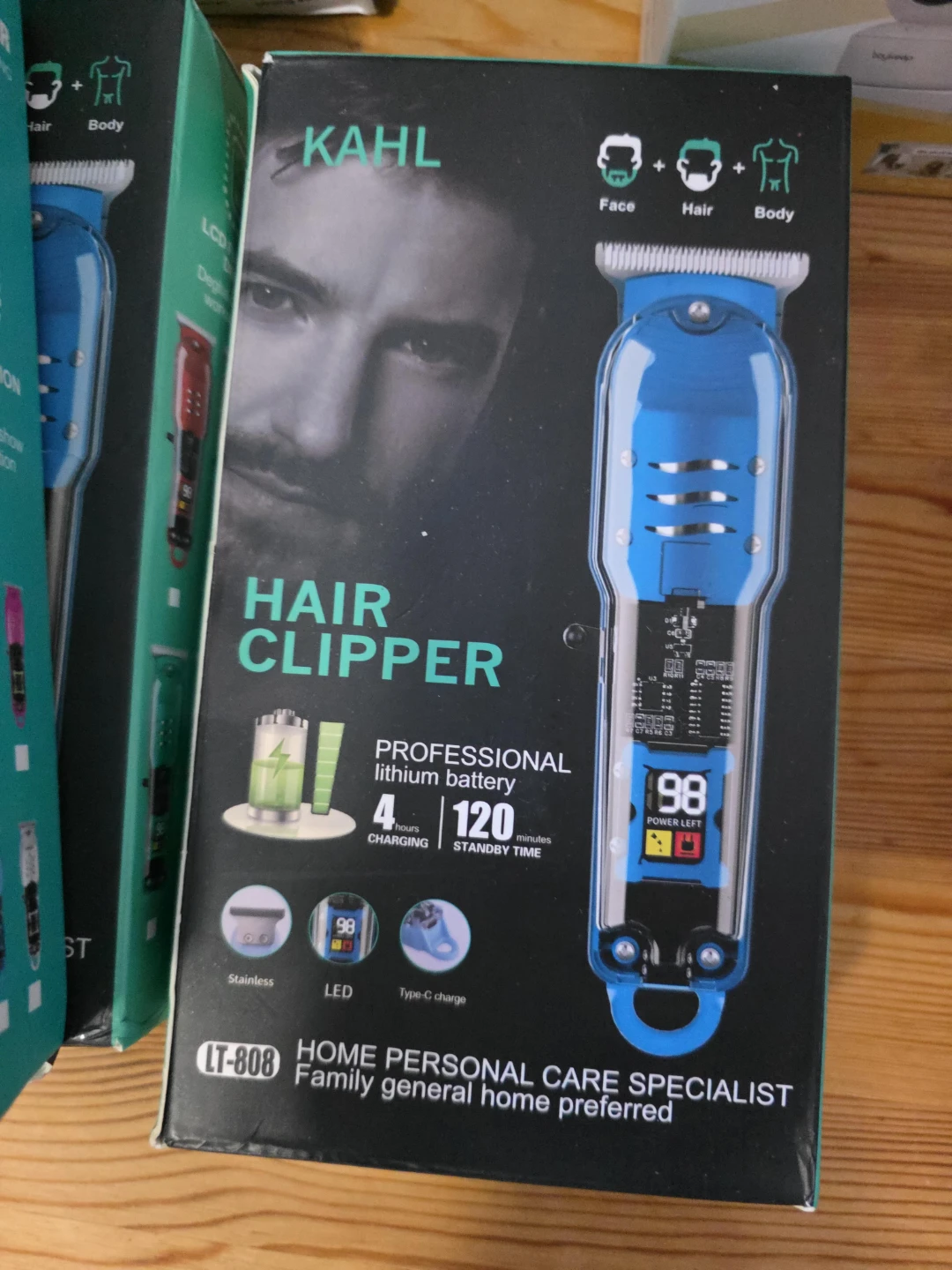 KAHL LT-808 Hair Clipper - Blue