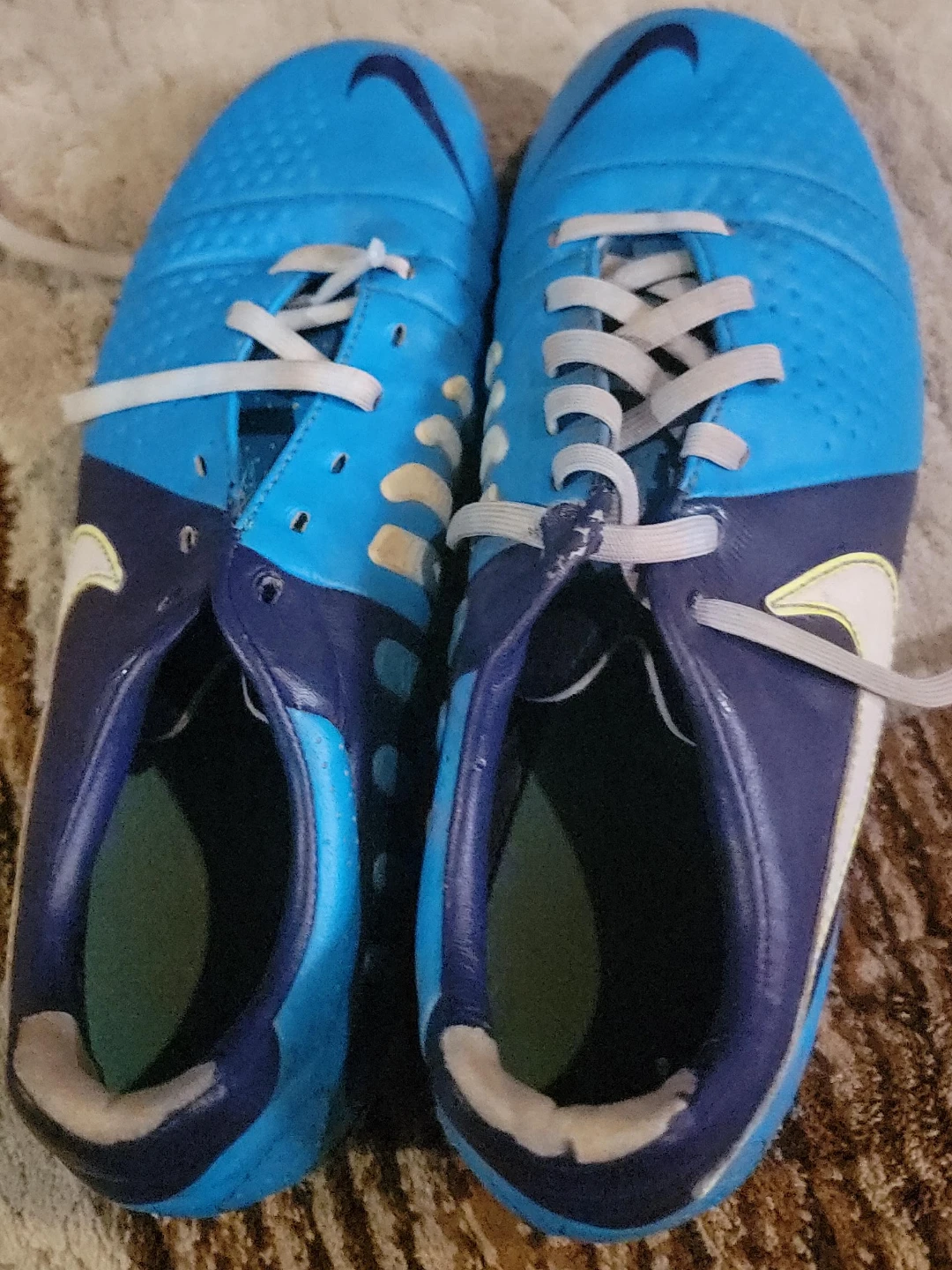 Nike Blue Soccer Cleats