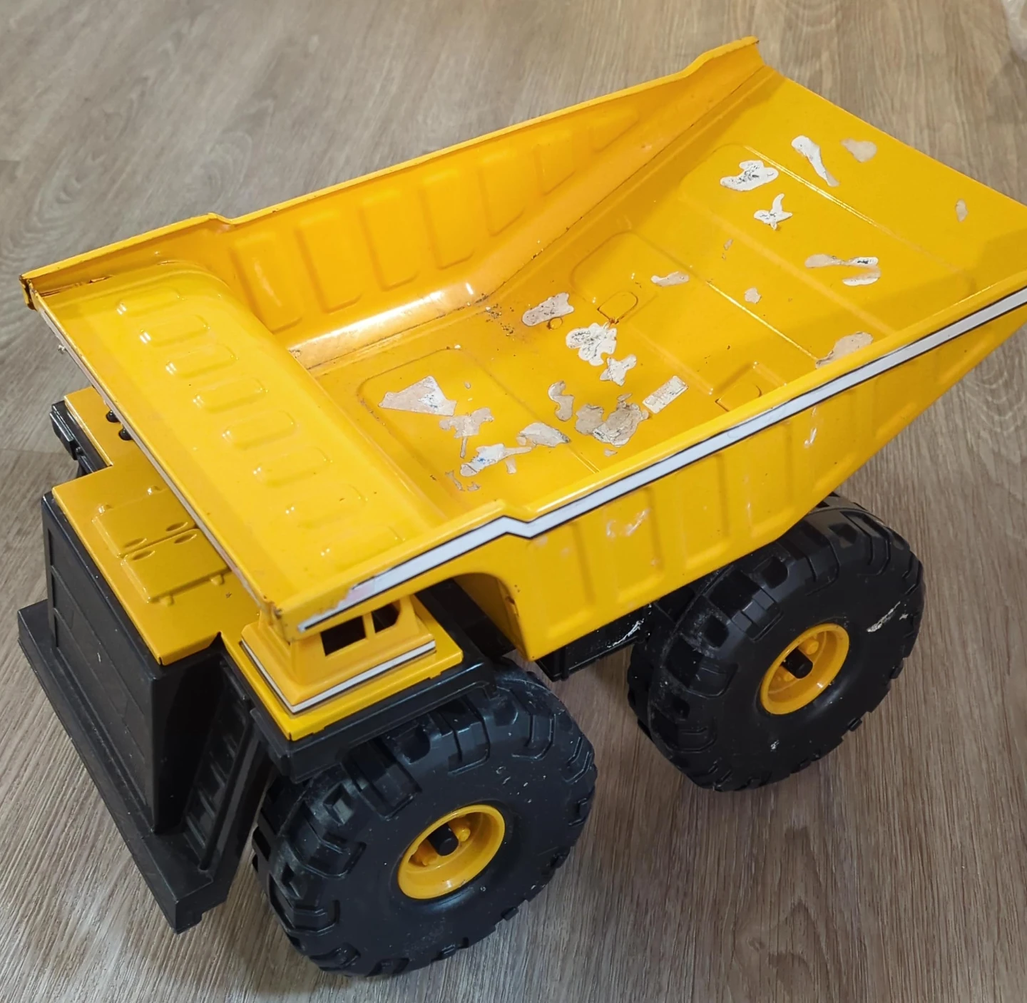 Yellow Toy Dump Truck