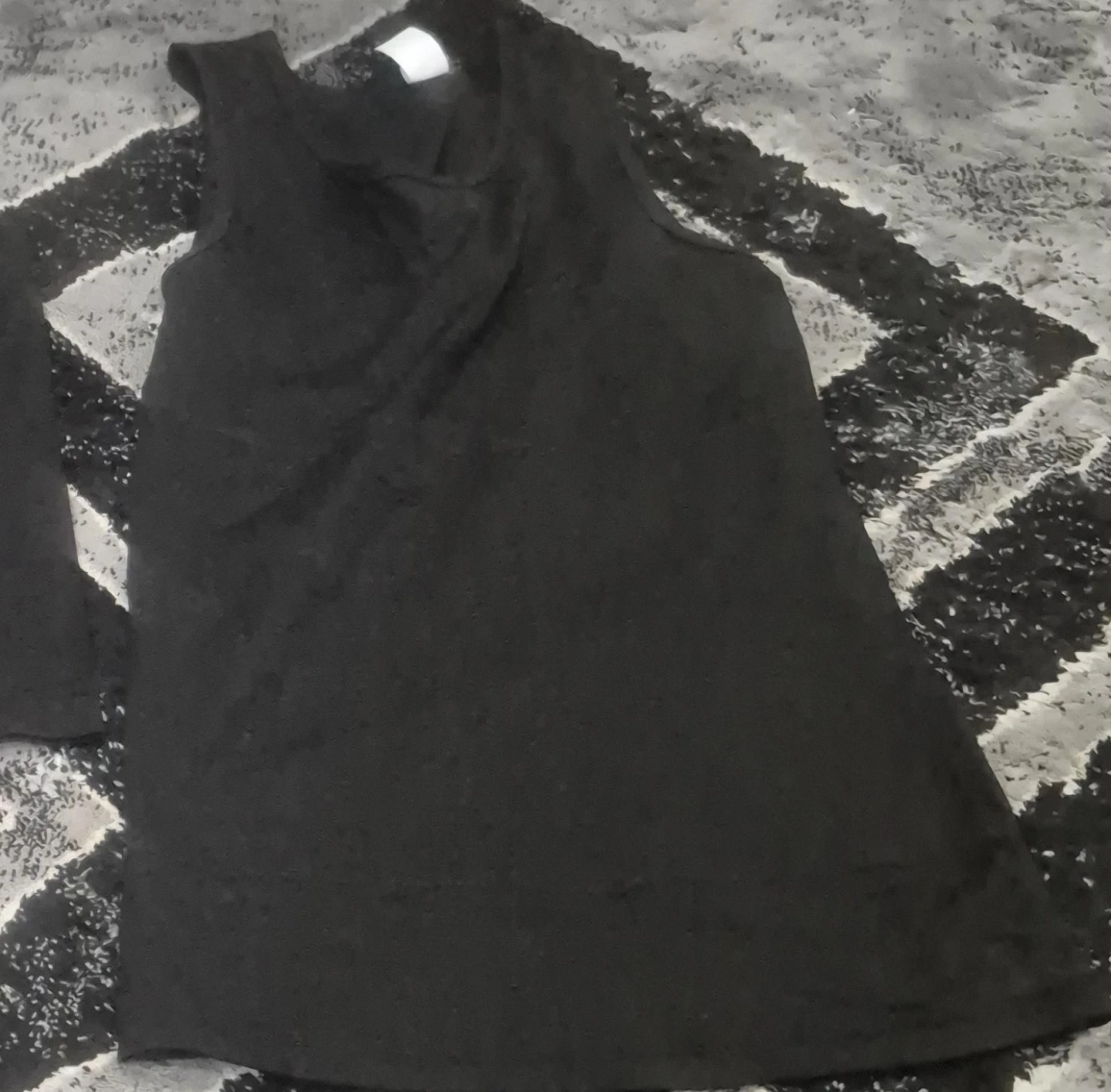 Black Sleeveless Top
