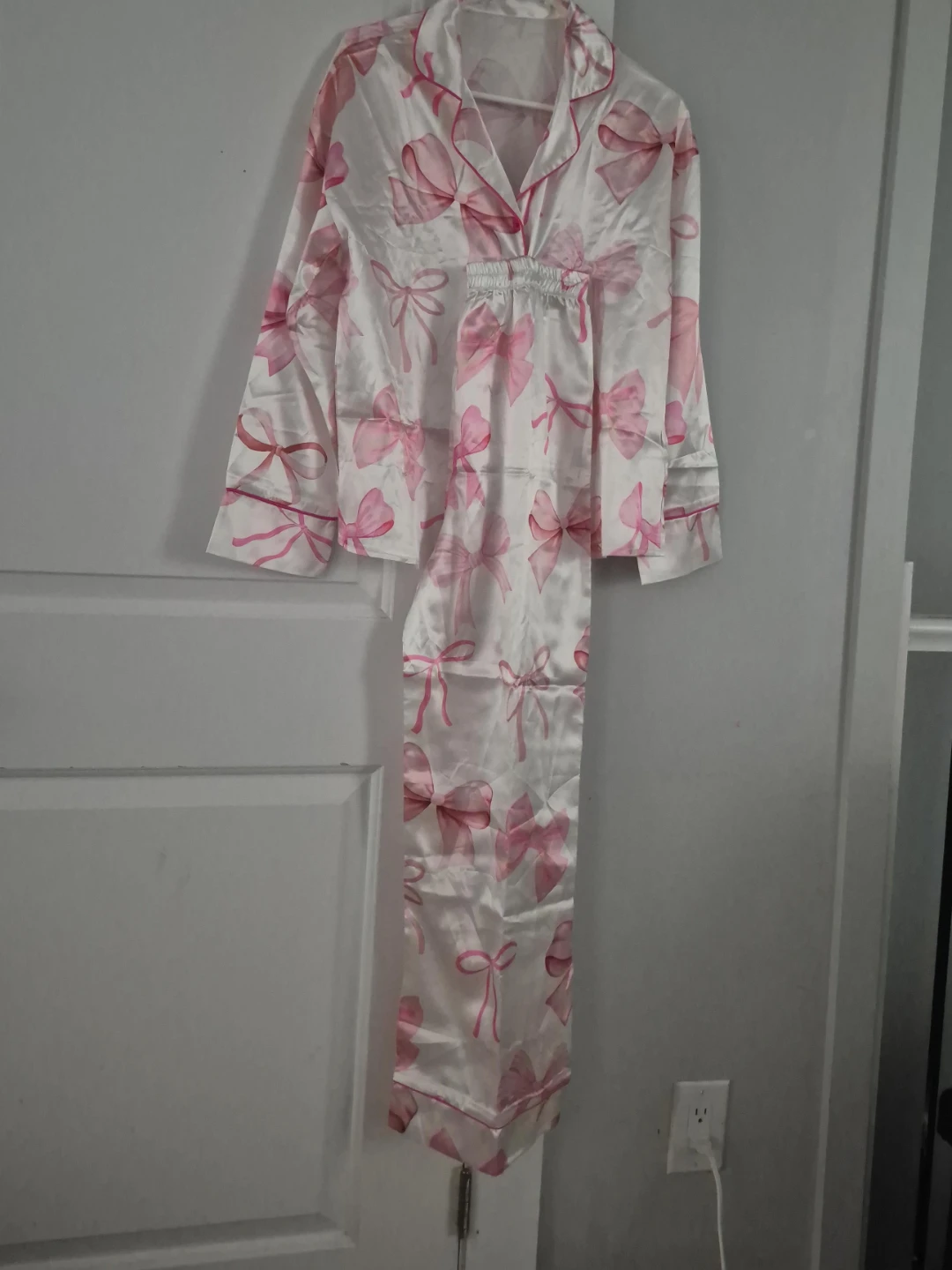 Women's Satin Pajama Set