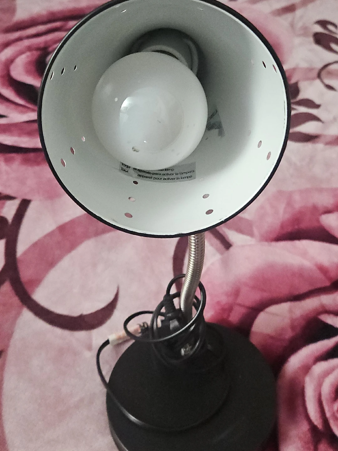 Black Gooseneck Desk Lamp