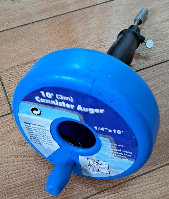 10' (3m) Canister Auger Drain Cleaner thumbnail