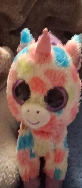 Ty Beanie Boo's -  Rainbow Unicorn Plush Toy thumbnail