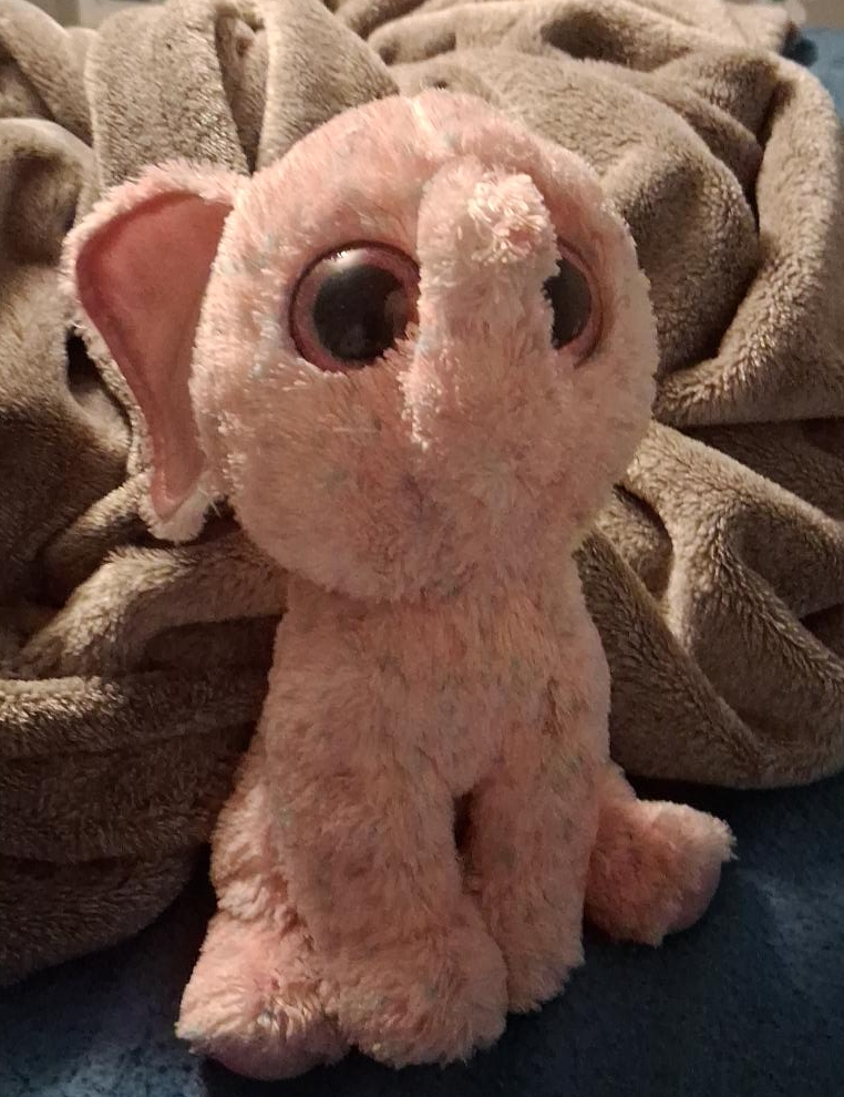 Ty Beanie Boos Pink Elephant Plush Toy thumbnail