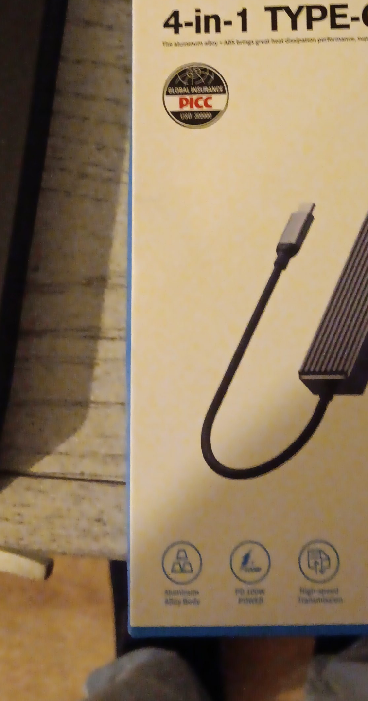 4-in-1 Type-C Hub Adapter thumbnail