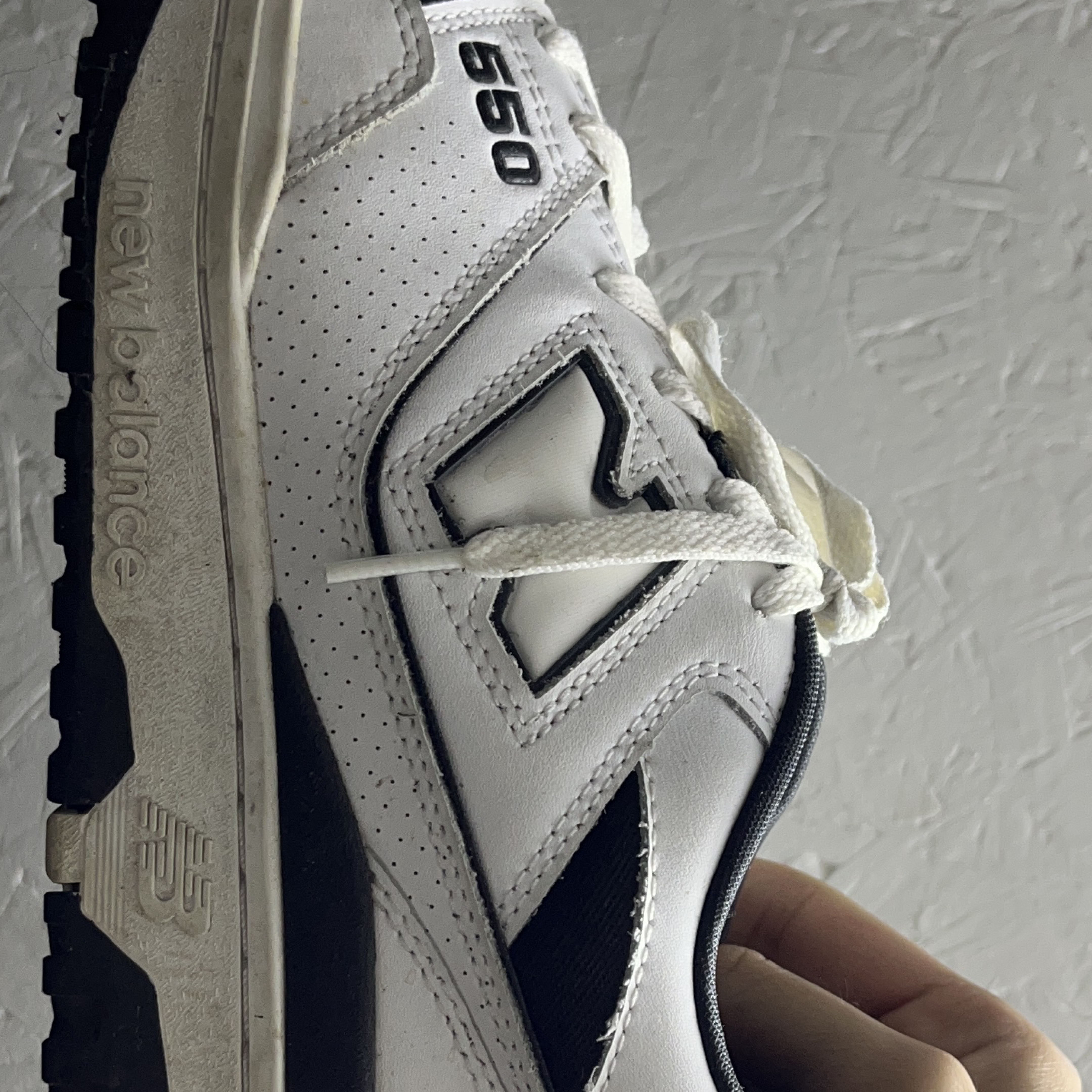 New Balance 550 Sneakers - White/Black