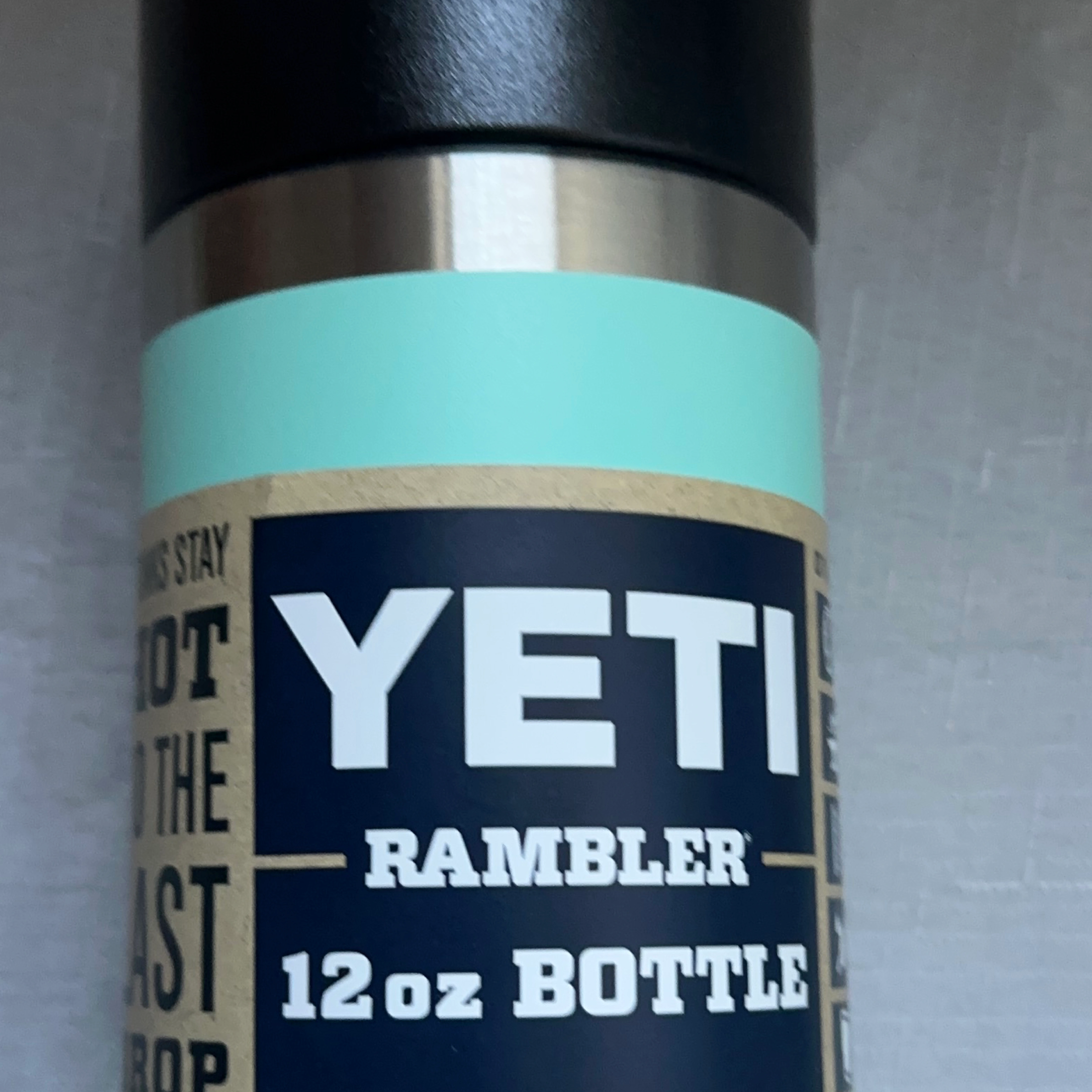 YETI Rambler 12oz Bottle with Hotshot Cap - Mint