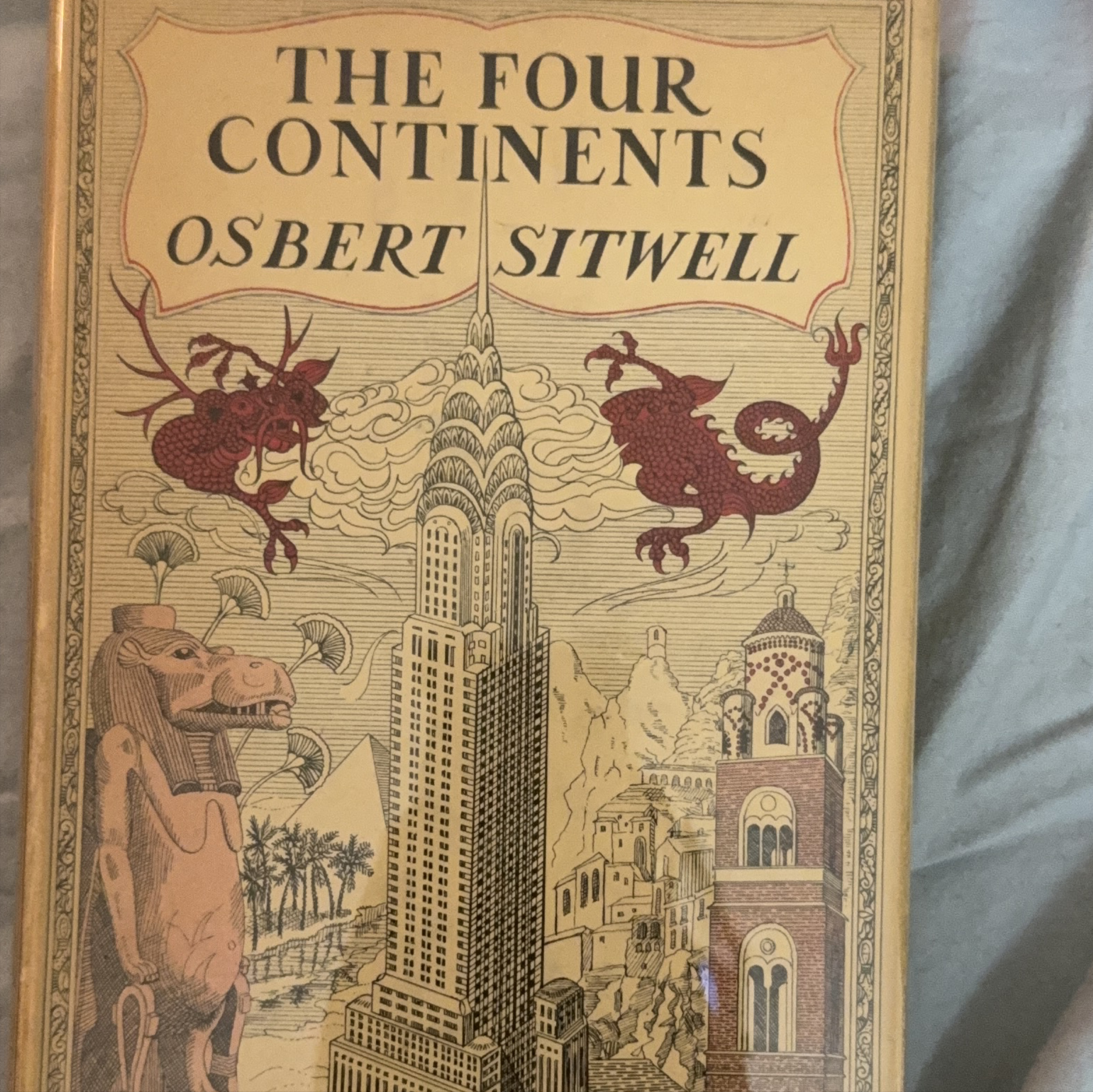 Vintage First Edition The Four Continents by Osbert Sitwell thumbnail