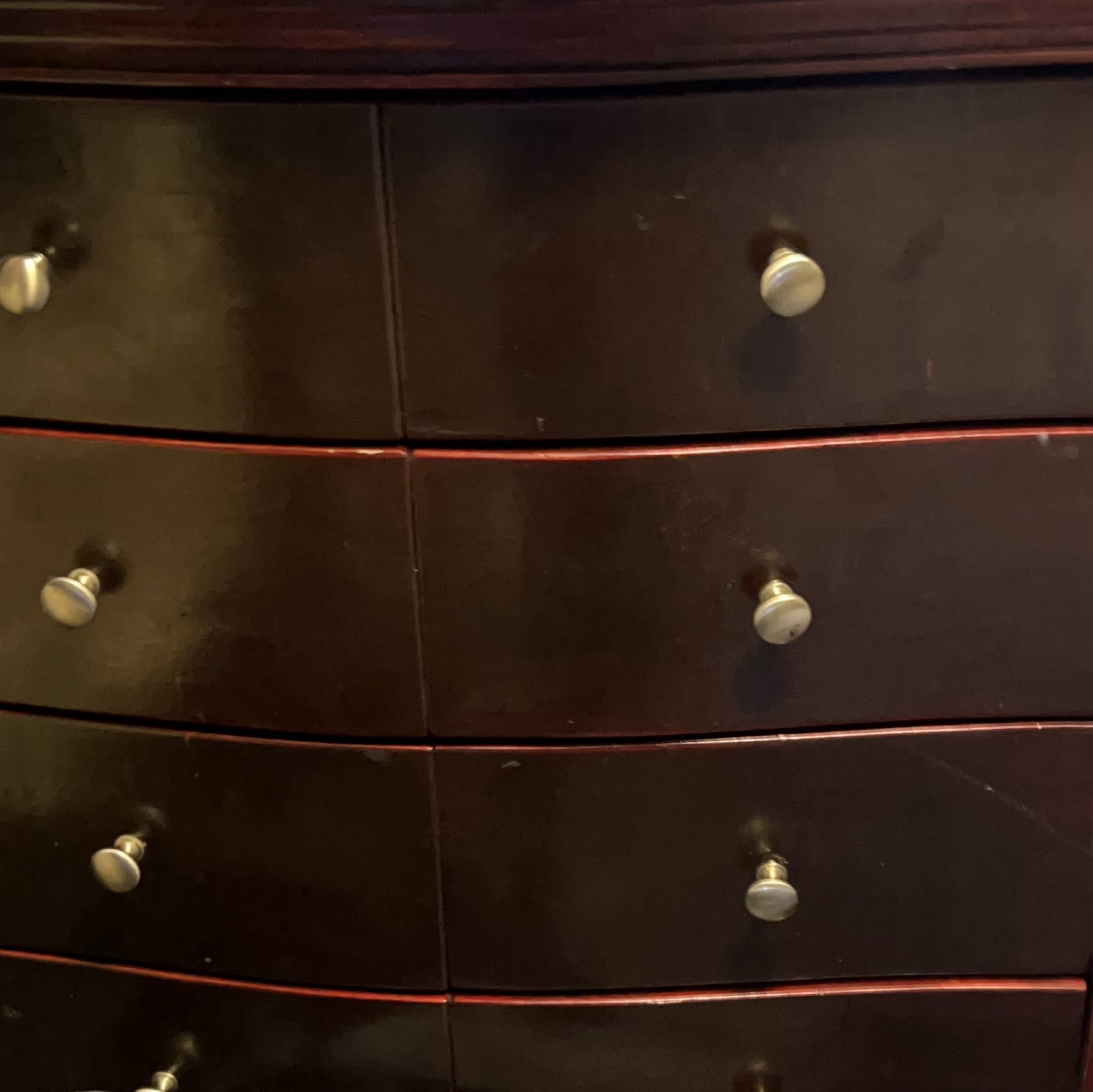 Cherry Wooden Chest of Drawers thumbnail