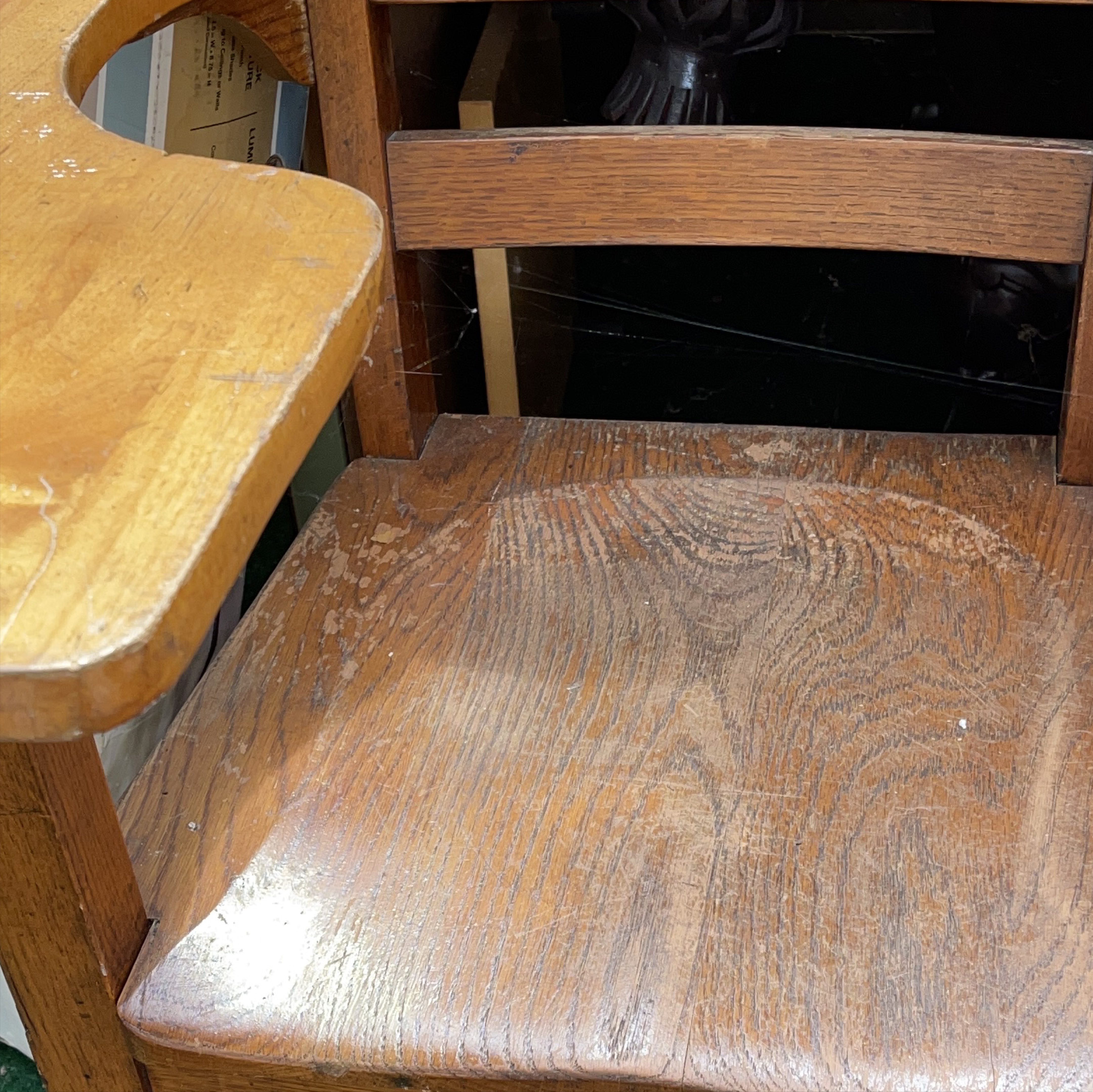 Vintage Wooden High Chair thumbnail