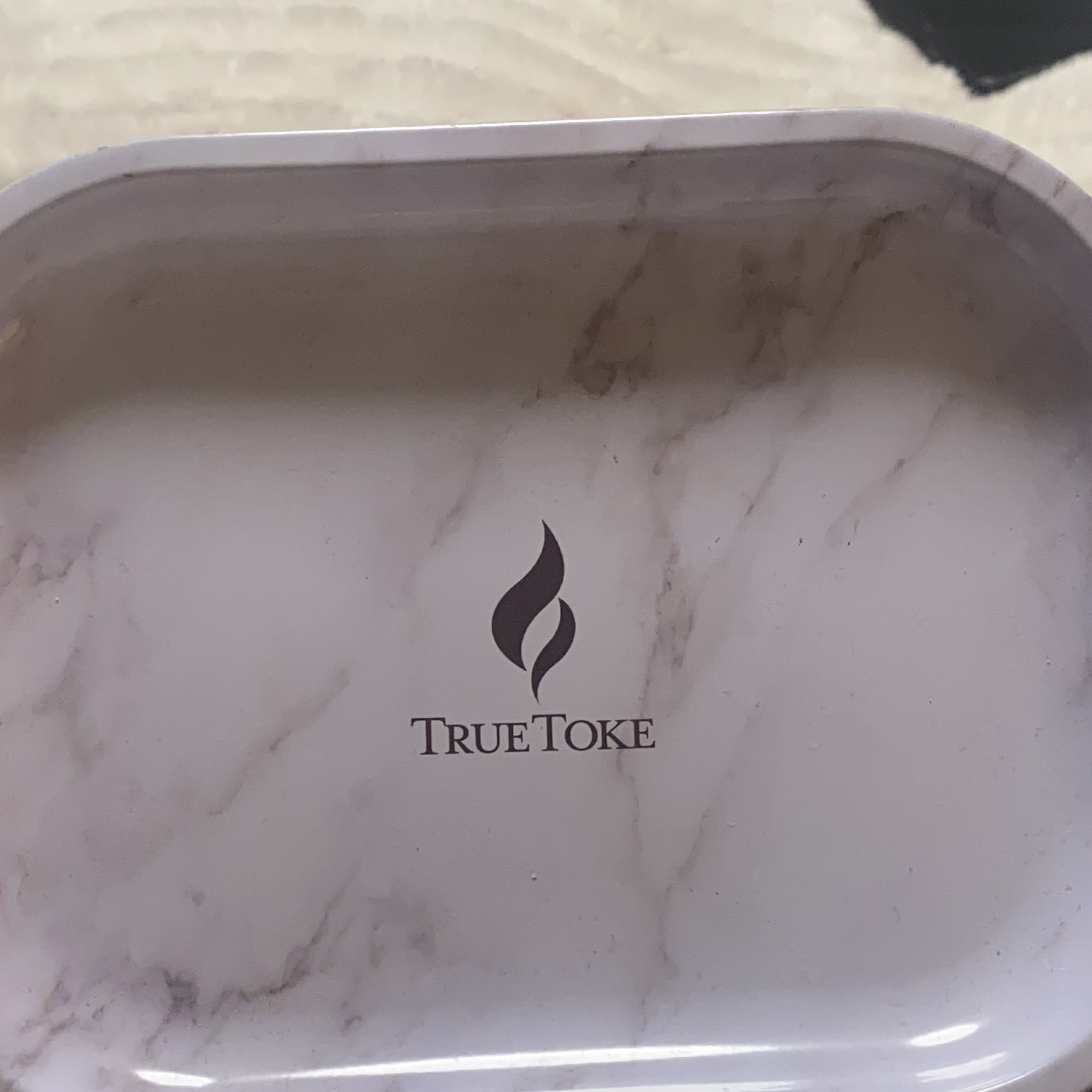 TrueToke Rolling Tray - Marble Design