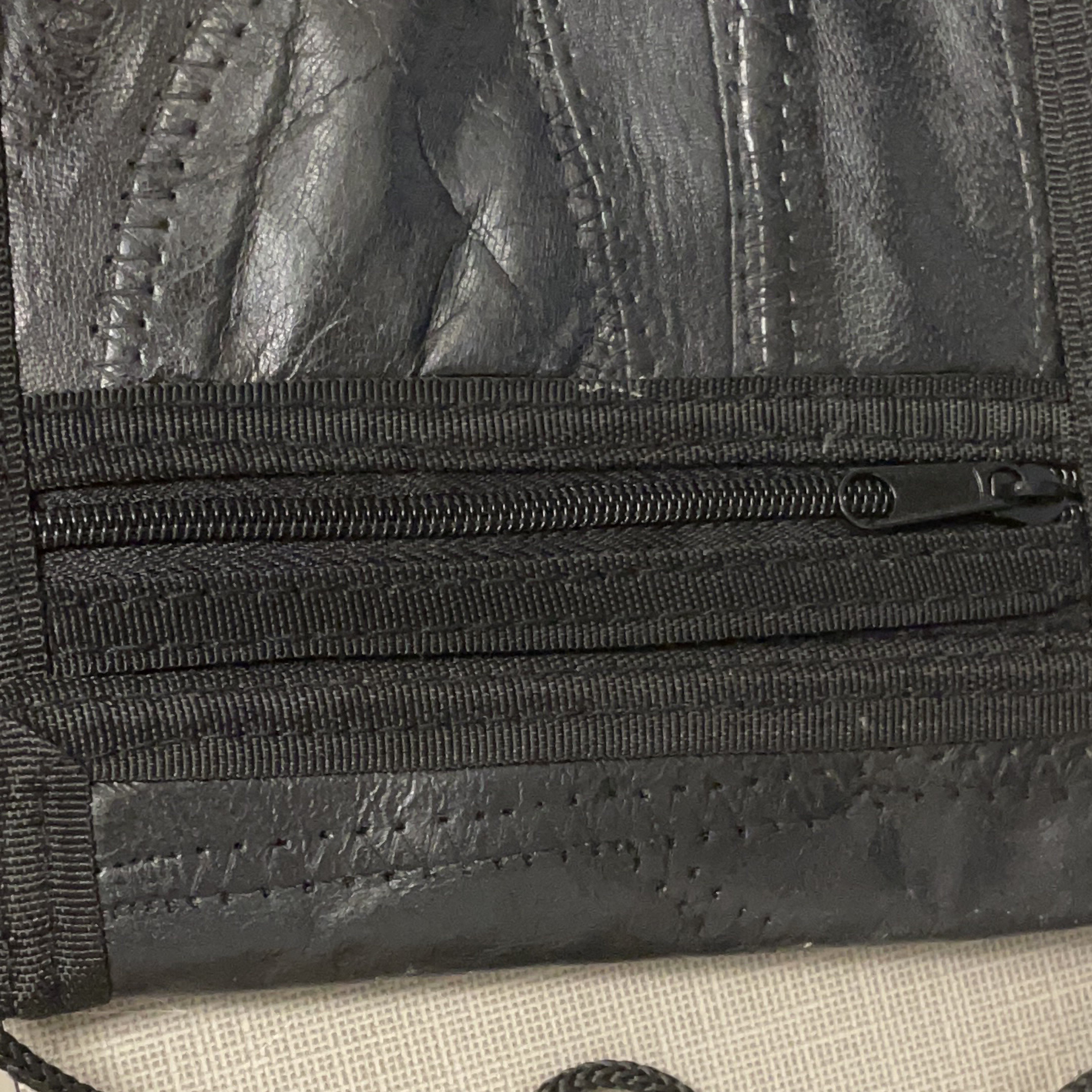 Black Leather cross bag 🧡 thumbnail