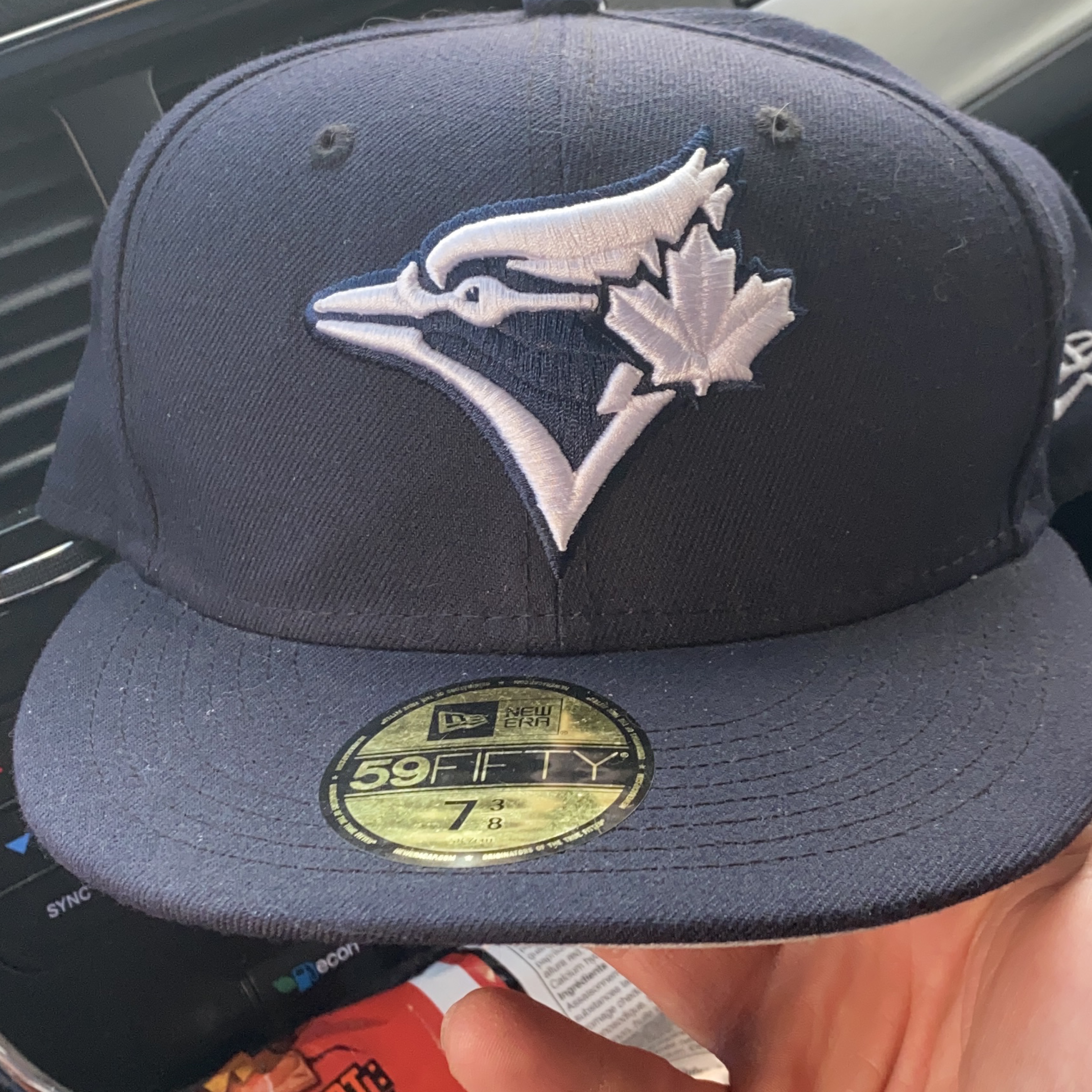 New Era 59FIFTY Toronto Blue Jays Hat - Size 7 3/8 thumbnail