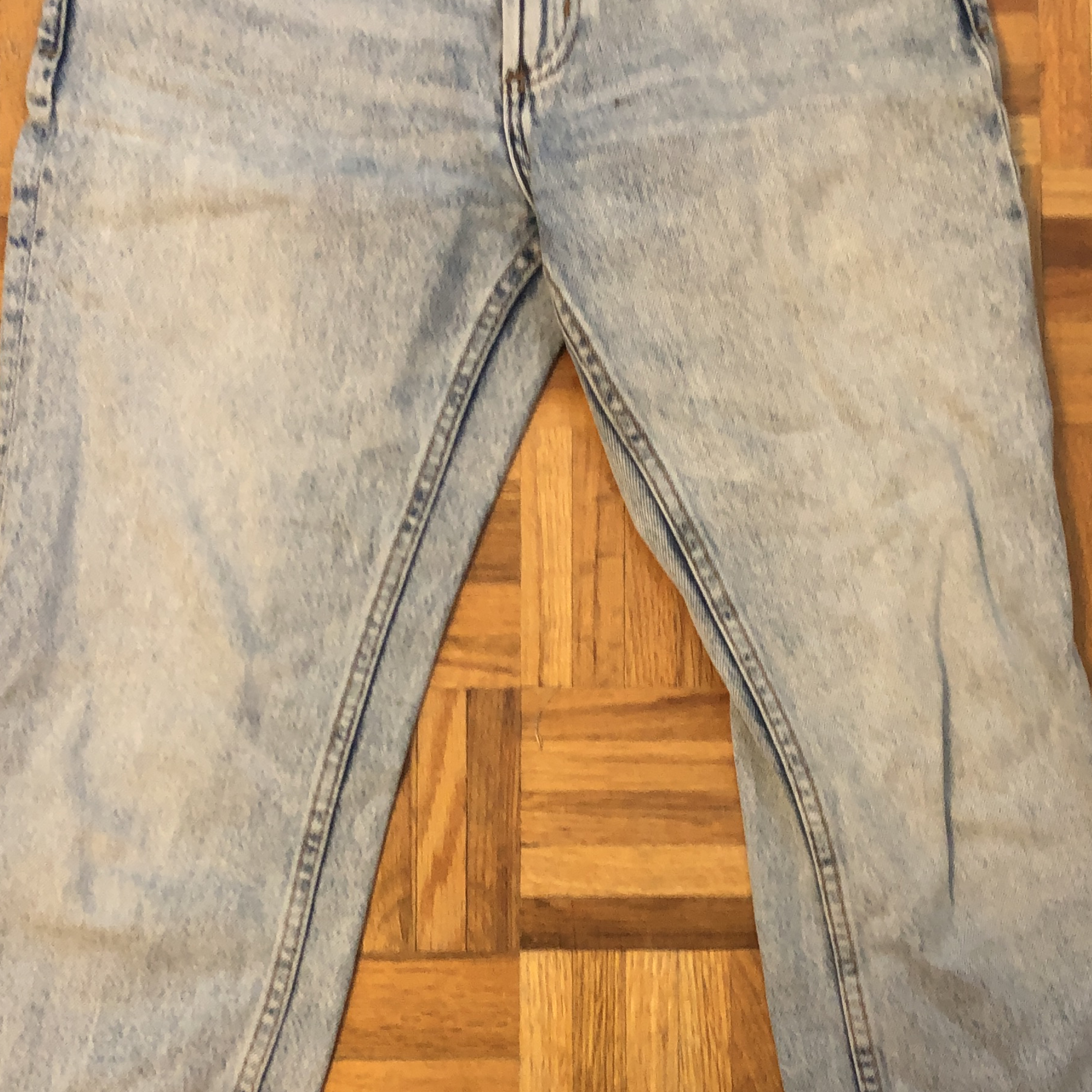 Light Wash Denim Jeans thumbnail
