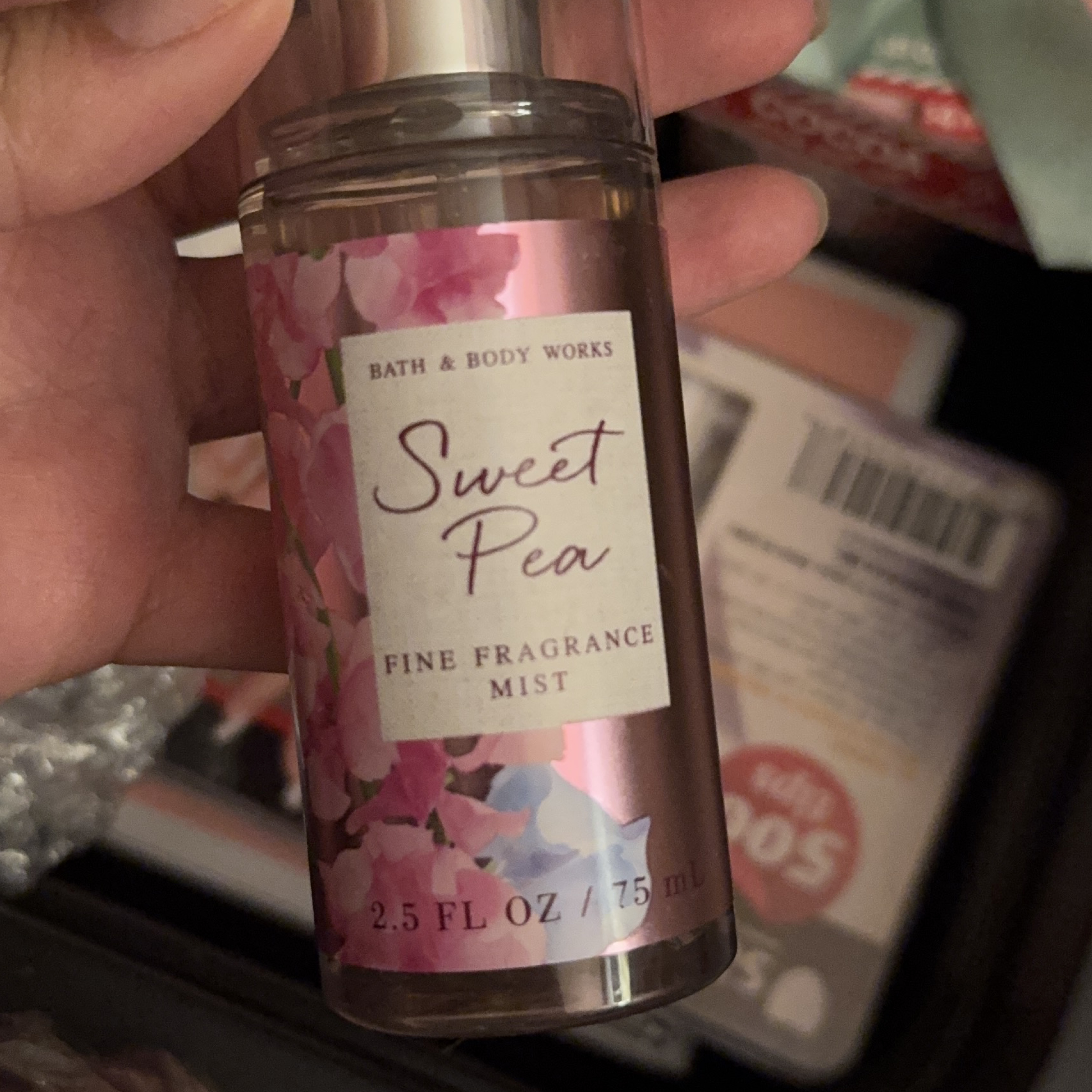 Bath & Body Works Sweet Pea Fine Fragrance Mist thumbnail