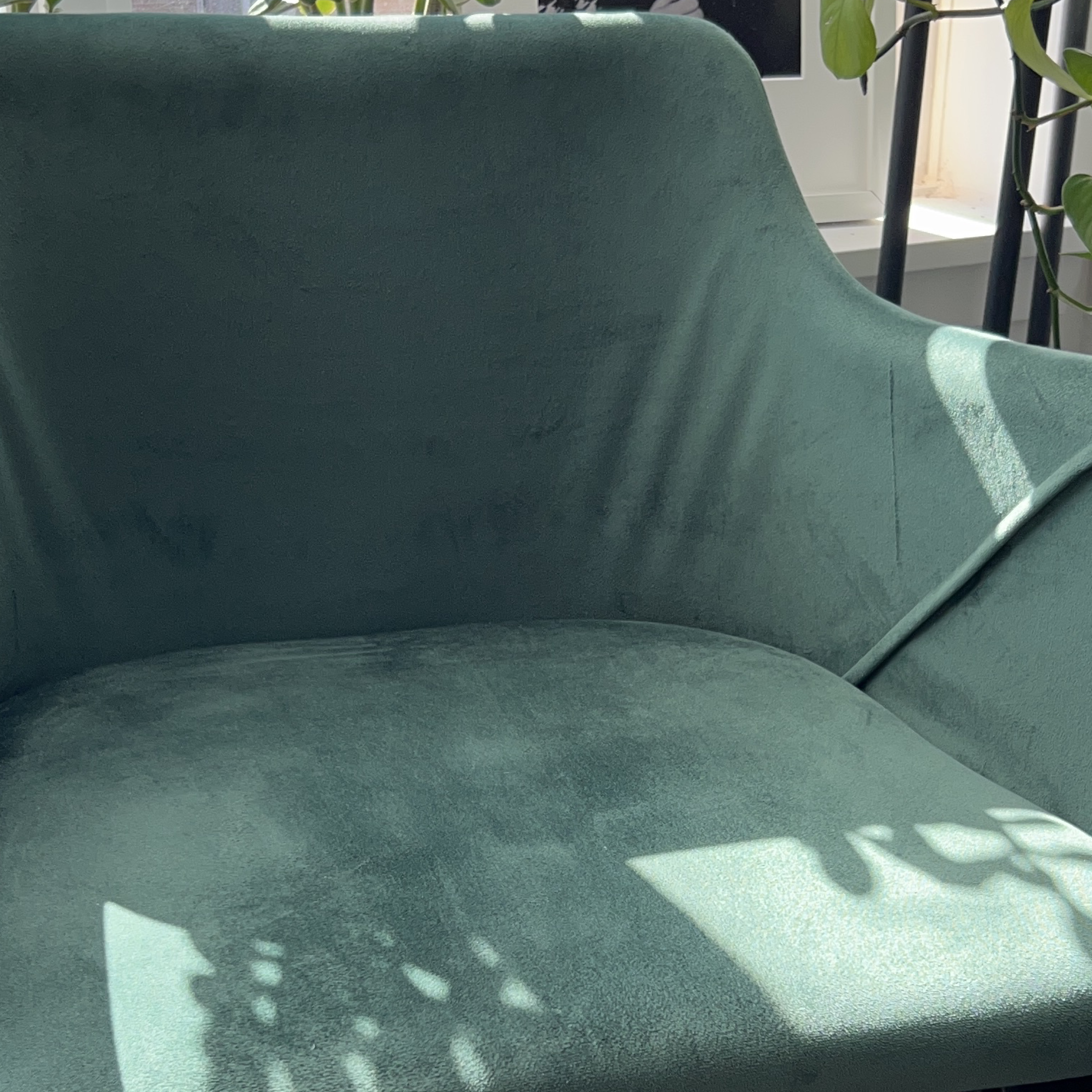 Dark Green Velvet Armchairs - photo 2