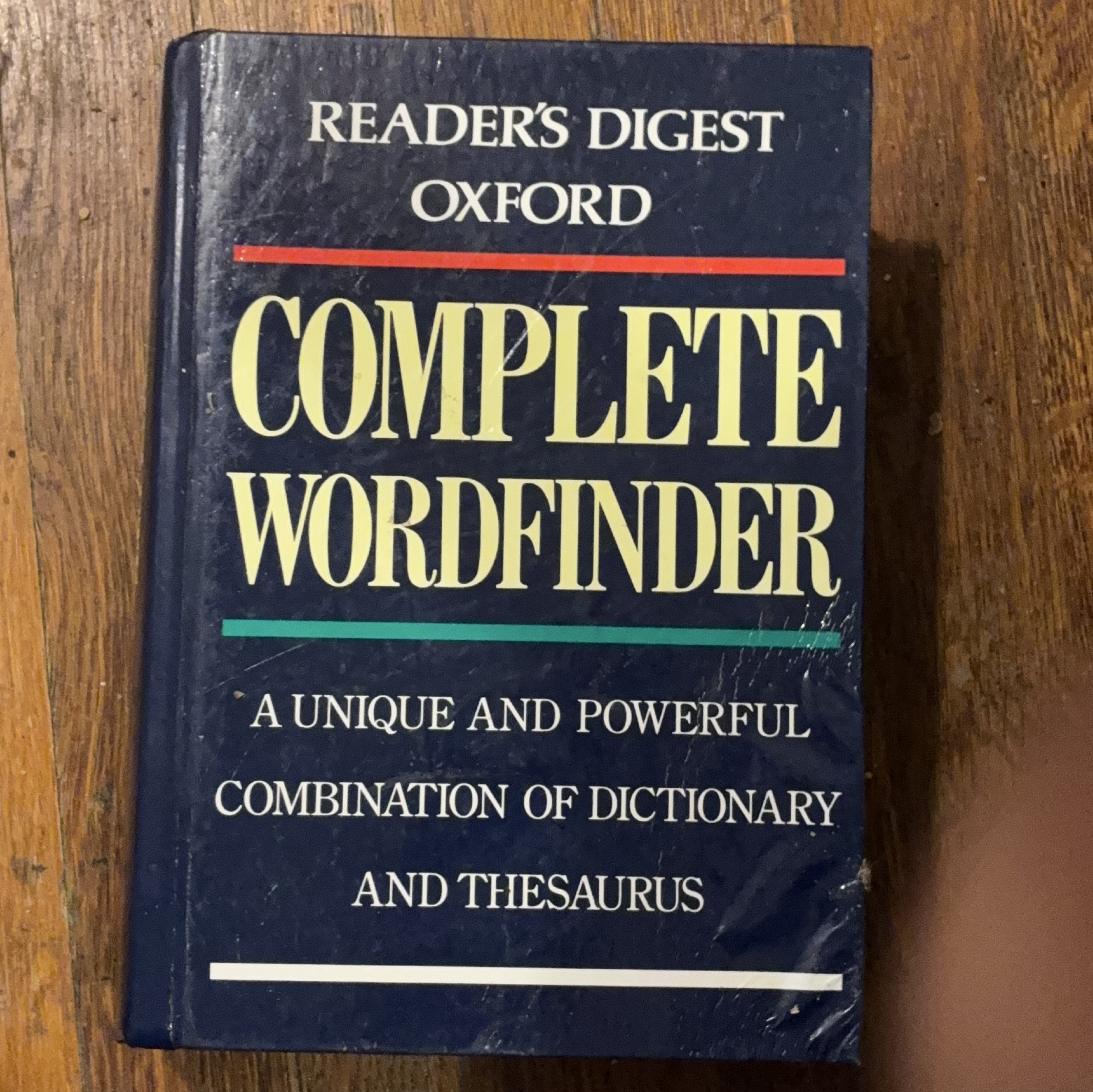 Reader's Digest Oxford Complete Wordfinder thumbnail