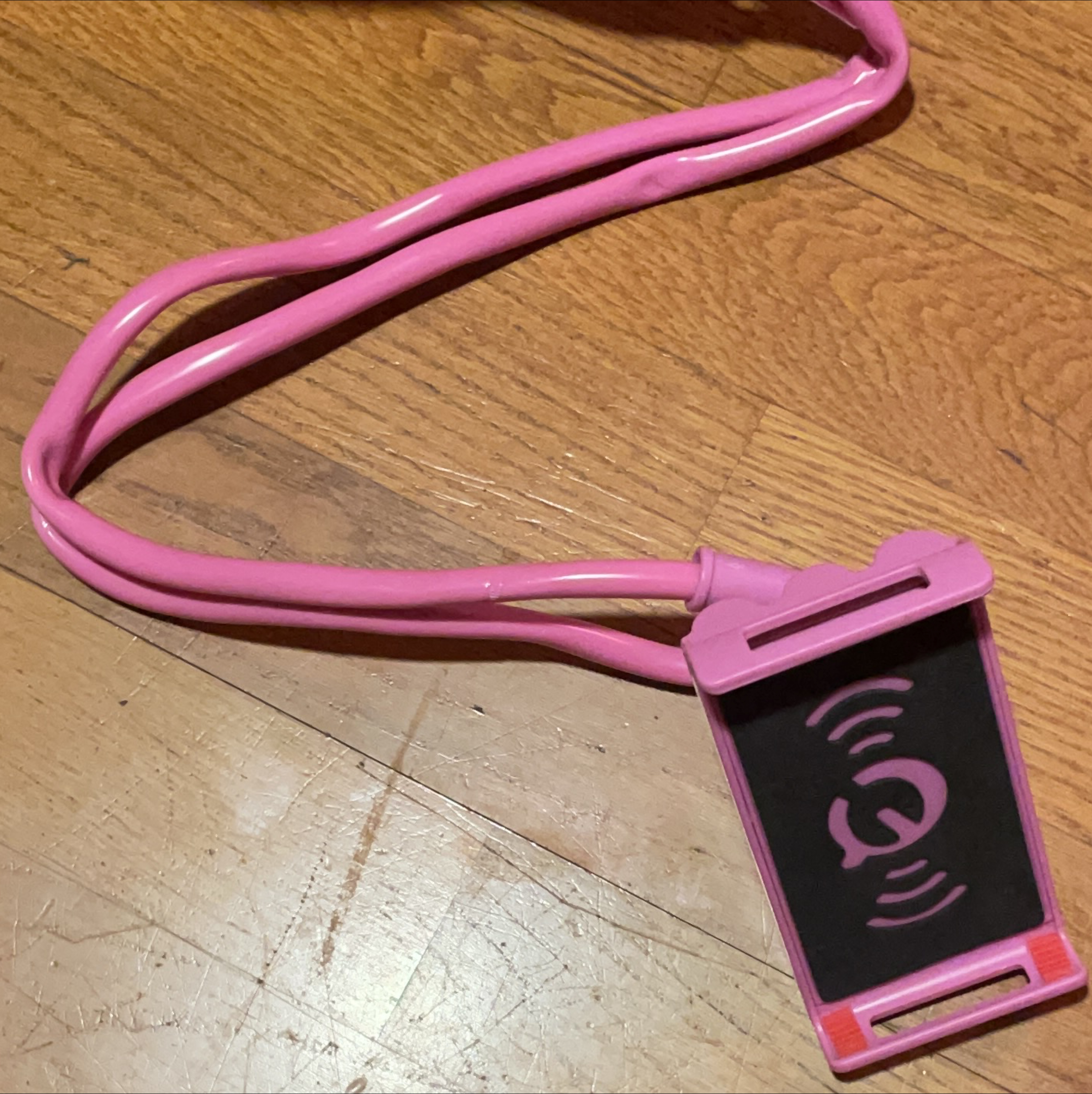 Pink Phone Neck Holder Stand 🏒 🏒 🏒 thumbnail