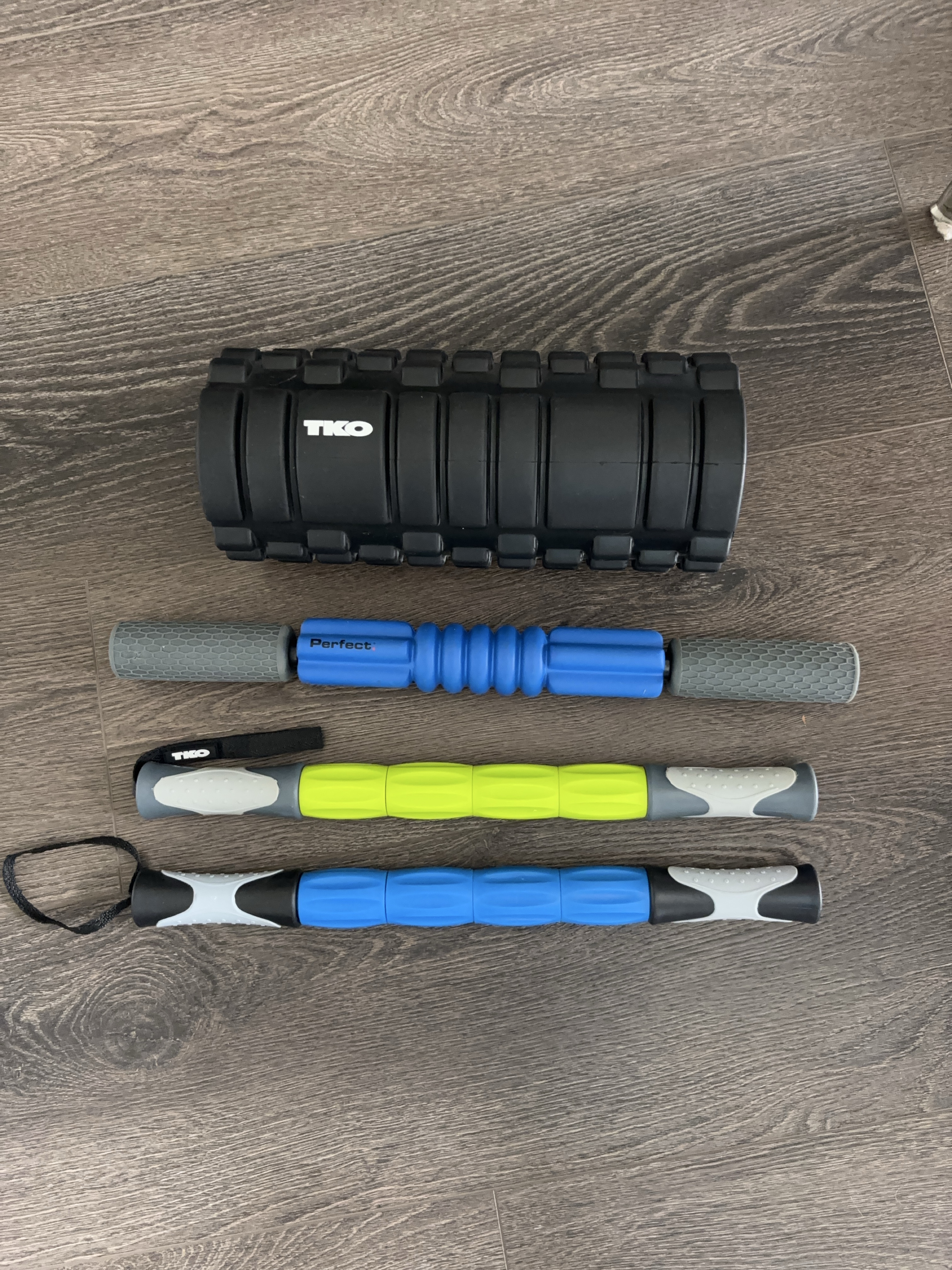 TKO Foam Roller Set with Perfect Muscle Roller