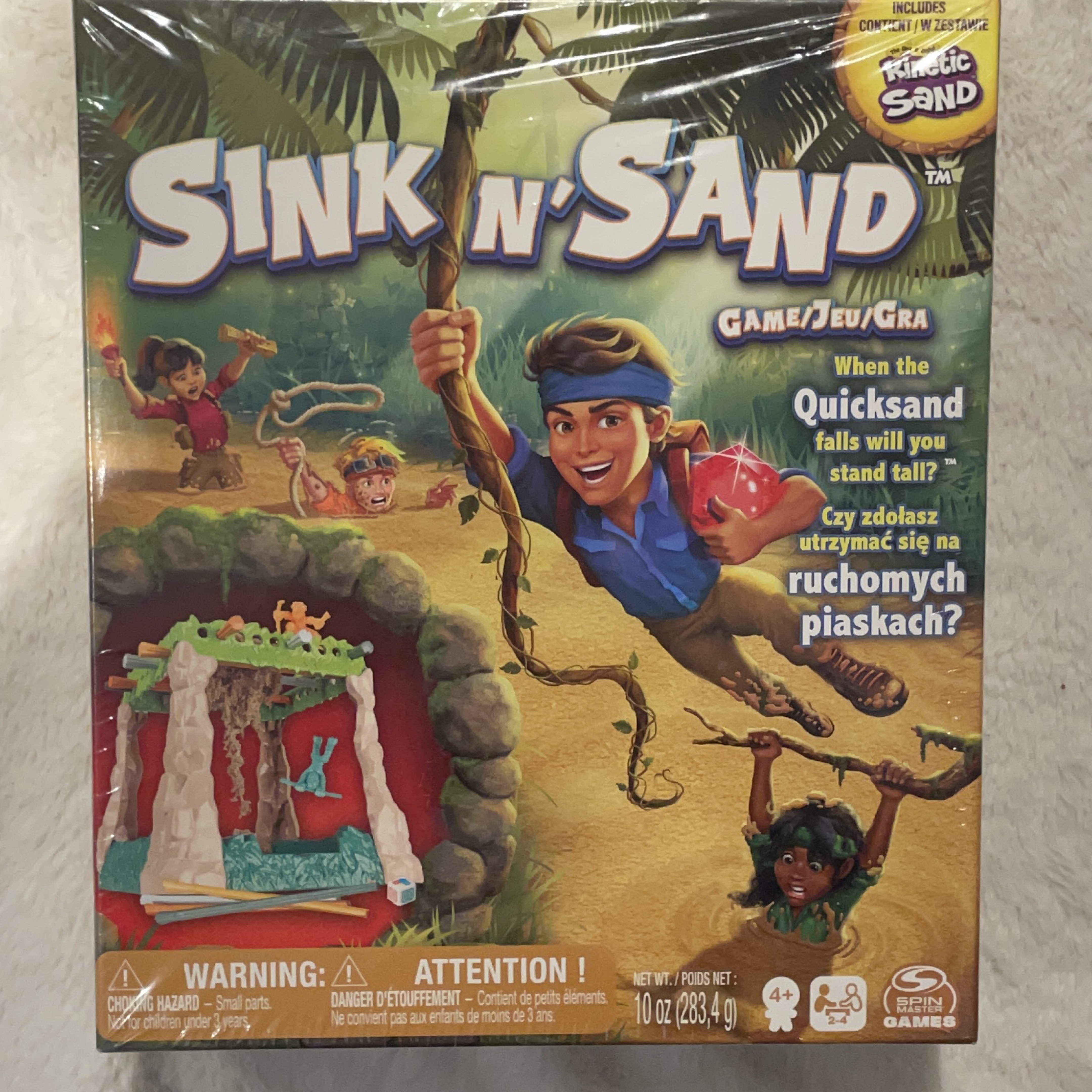 Sink N' Sand Game with Kinetic Sand thumbnail