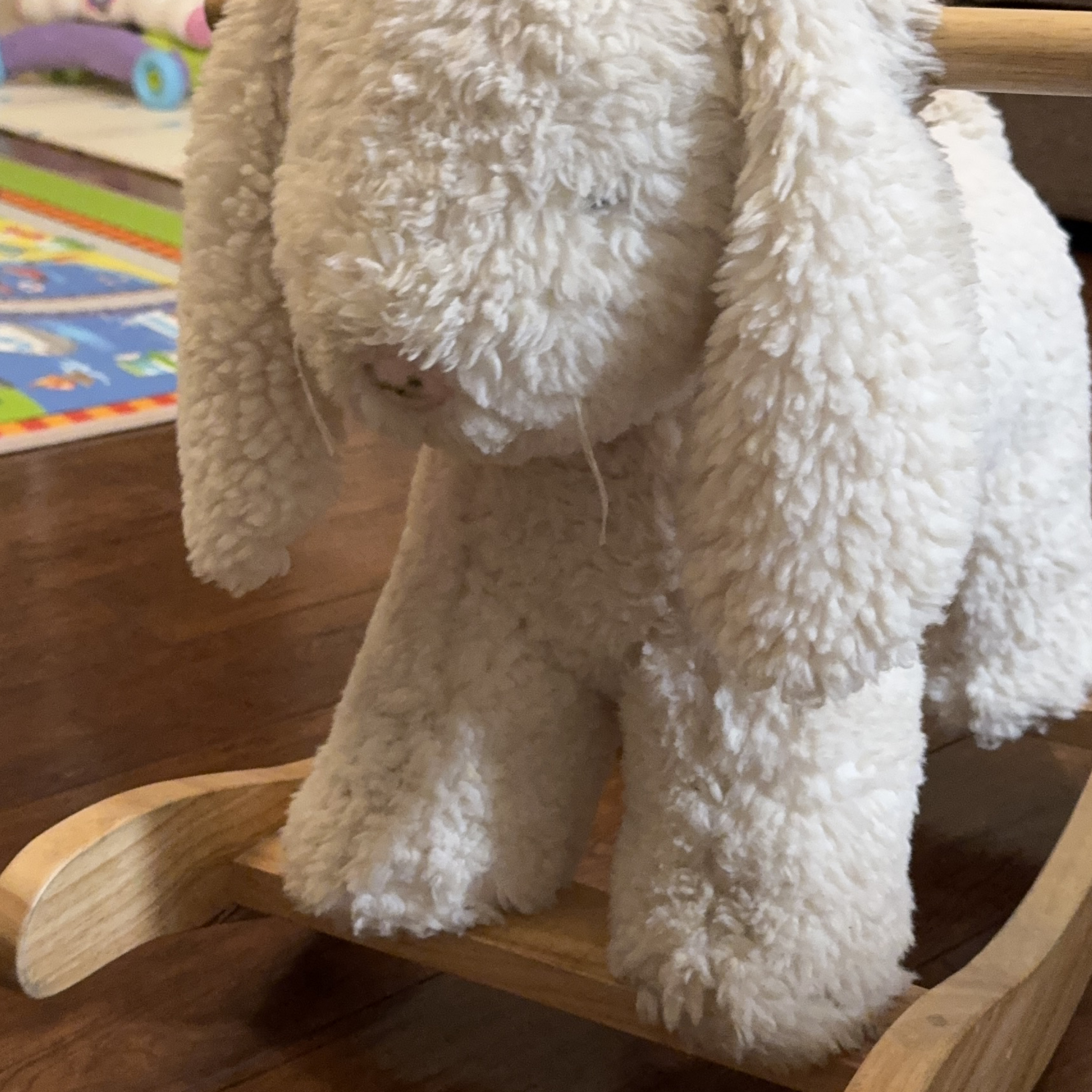 Adorable Bunny Rocking Animal Toy thumbnail
