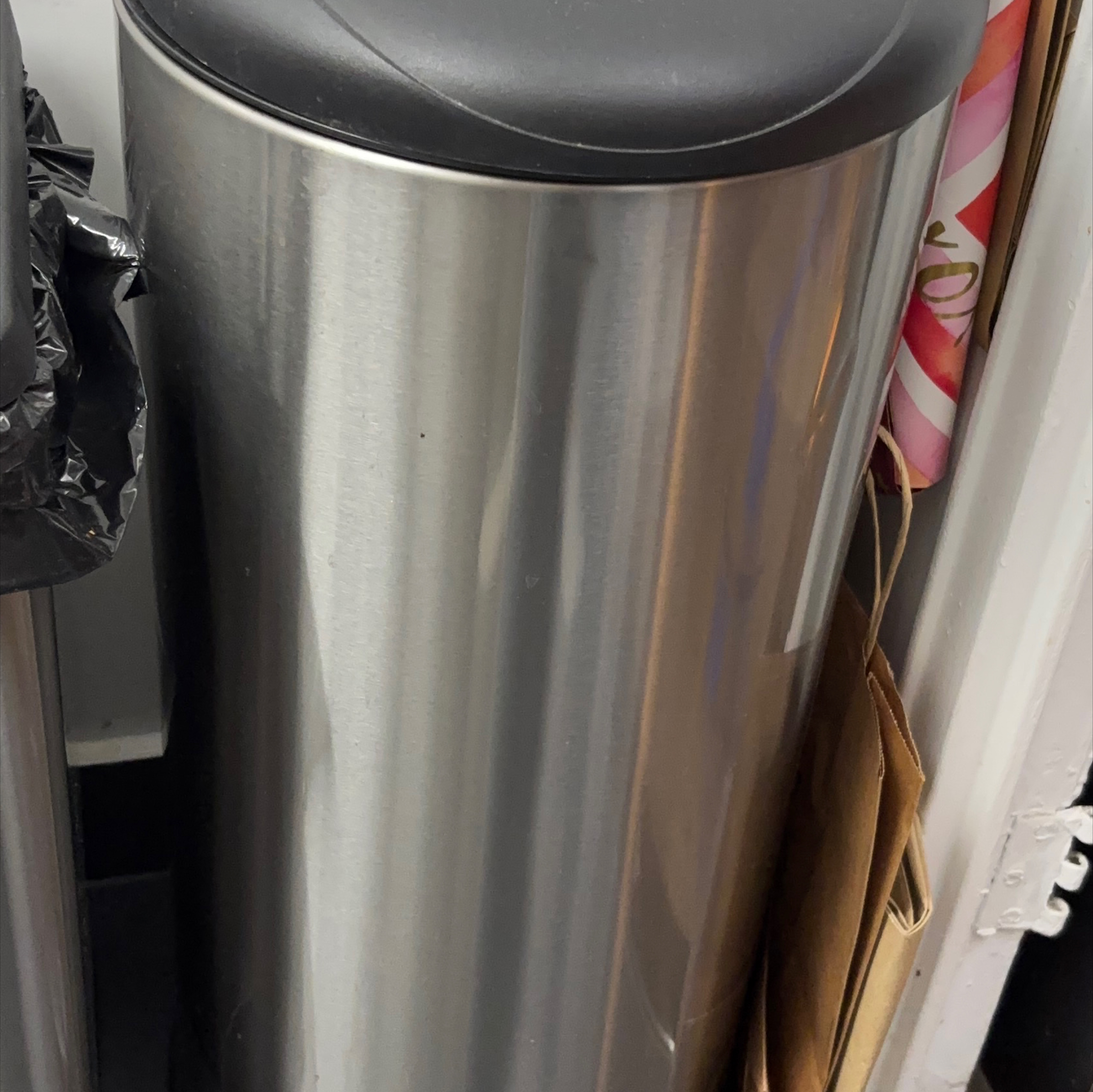 Stainless Steel Step Trash Can - photo 2