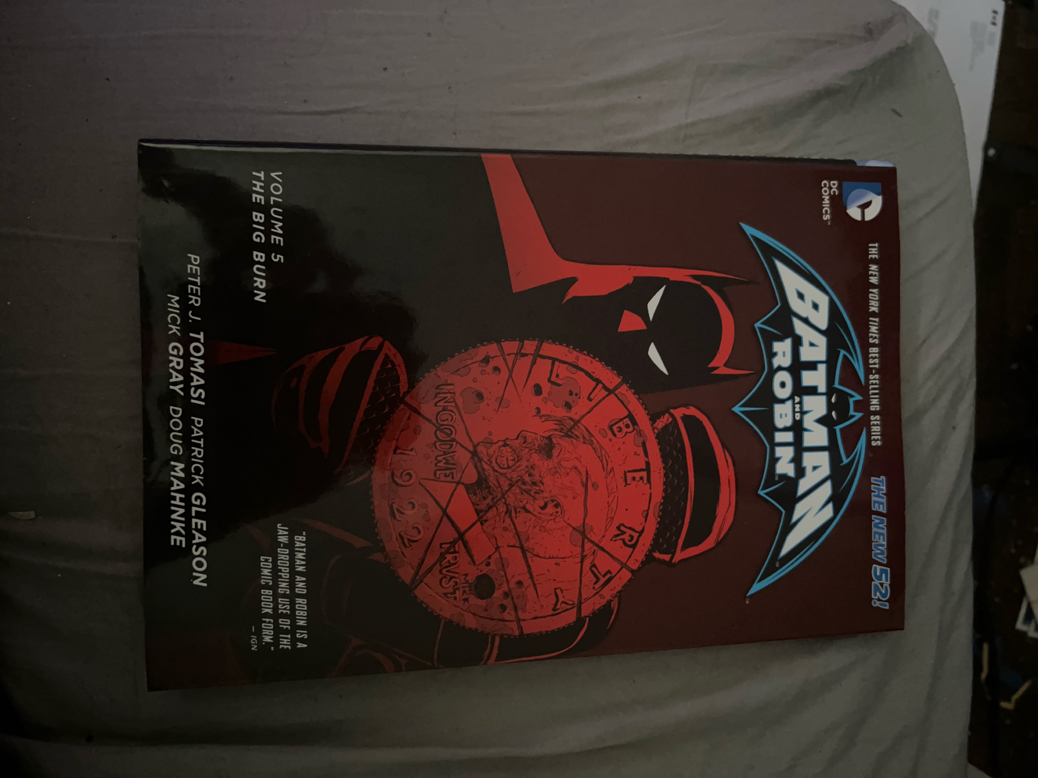 Batman and Robin Vol. 5: The Big Burn Graphic Novel thumbnail