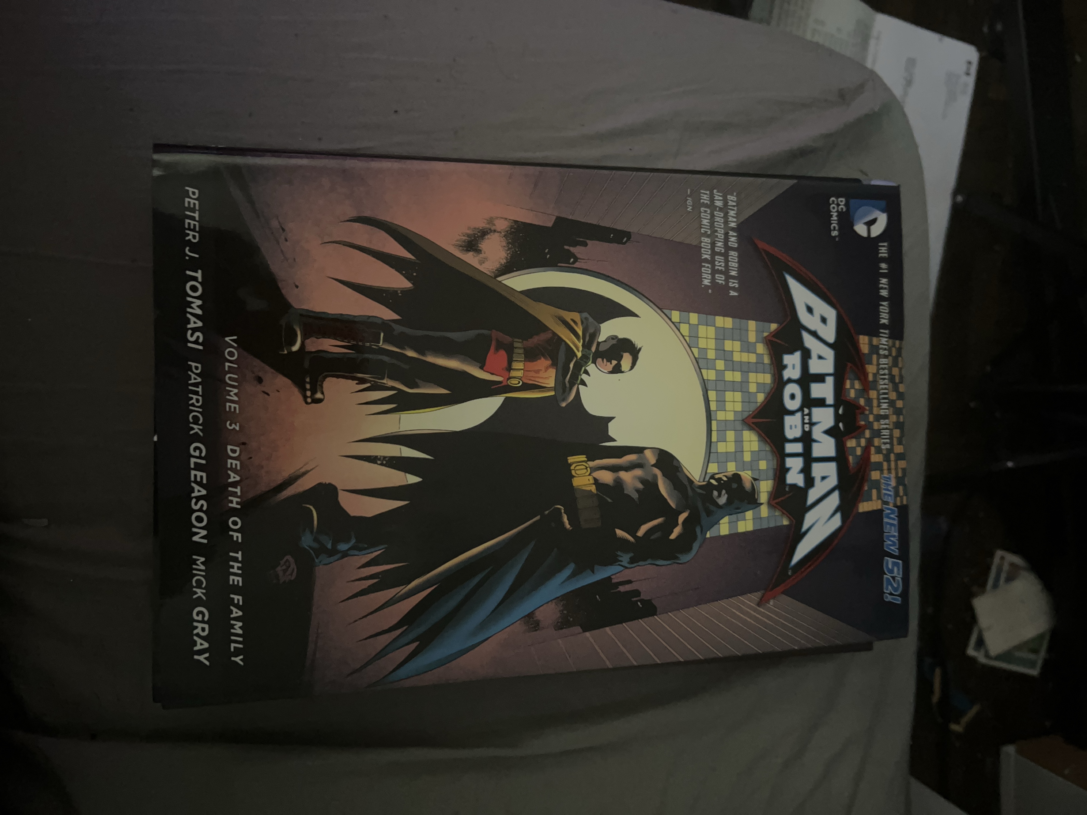 Batman and Robin, Vol. 3: Death of the Family Graphic Novel thumbnail