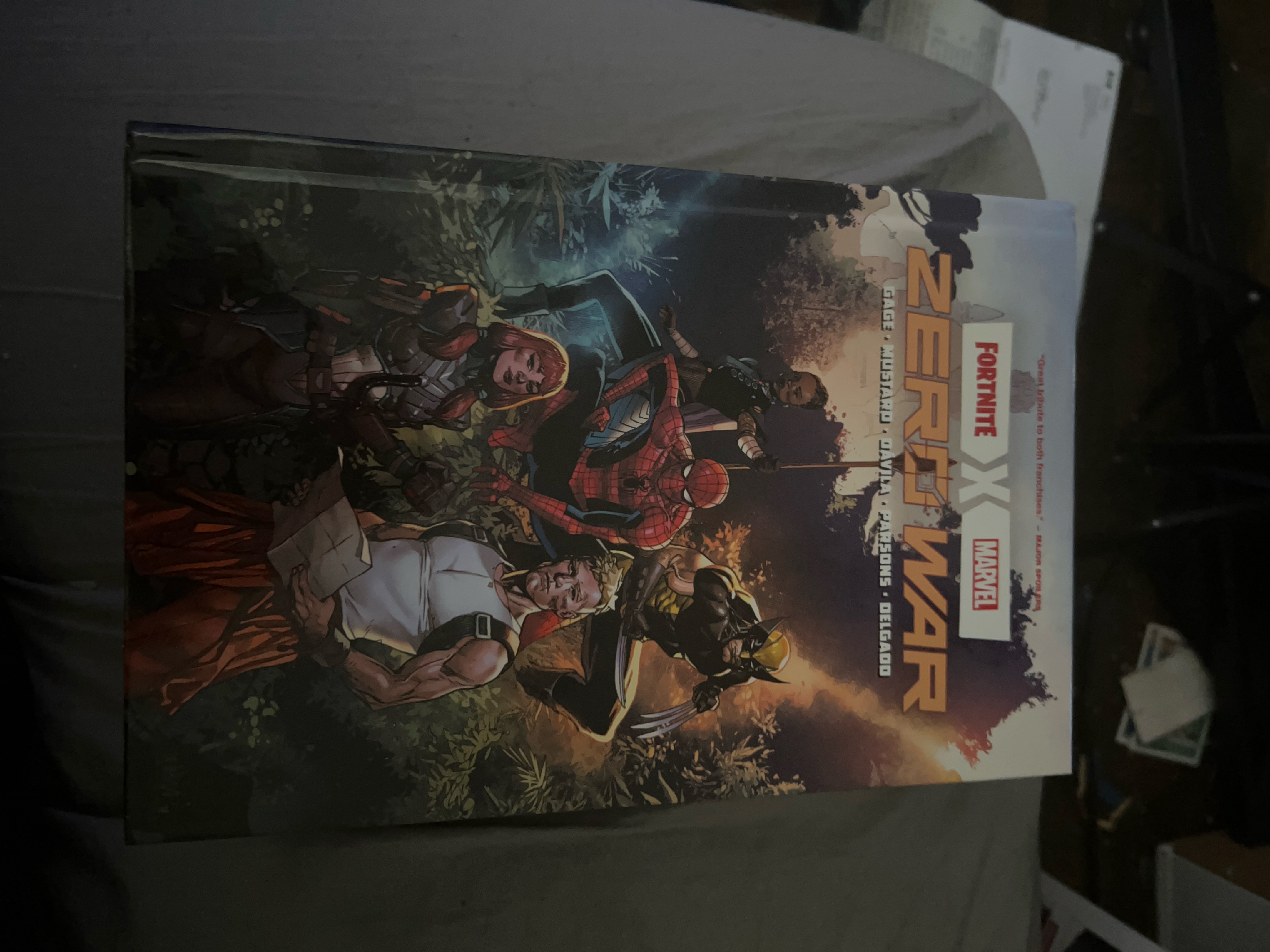 Fortnite x Marvel Zero War Graphic Novel thumbnail