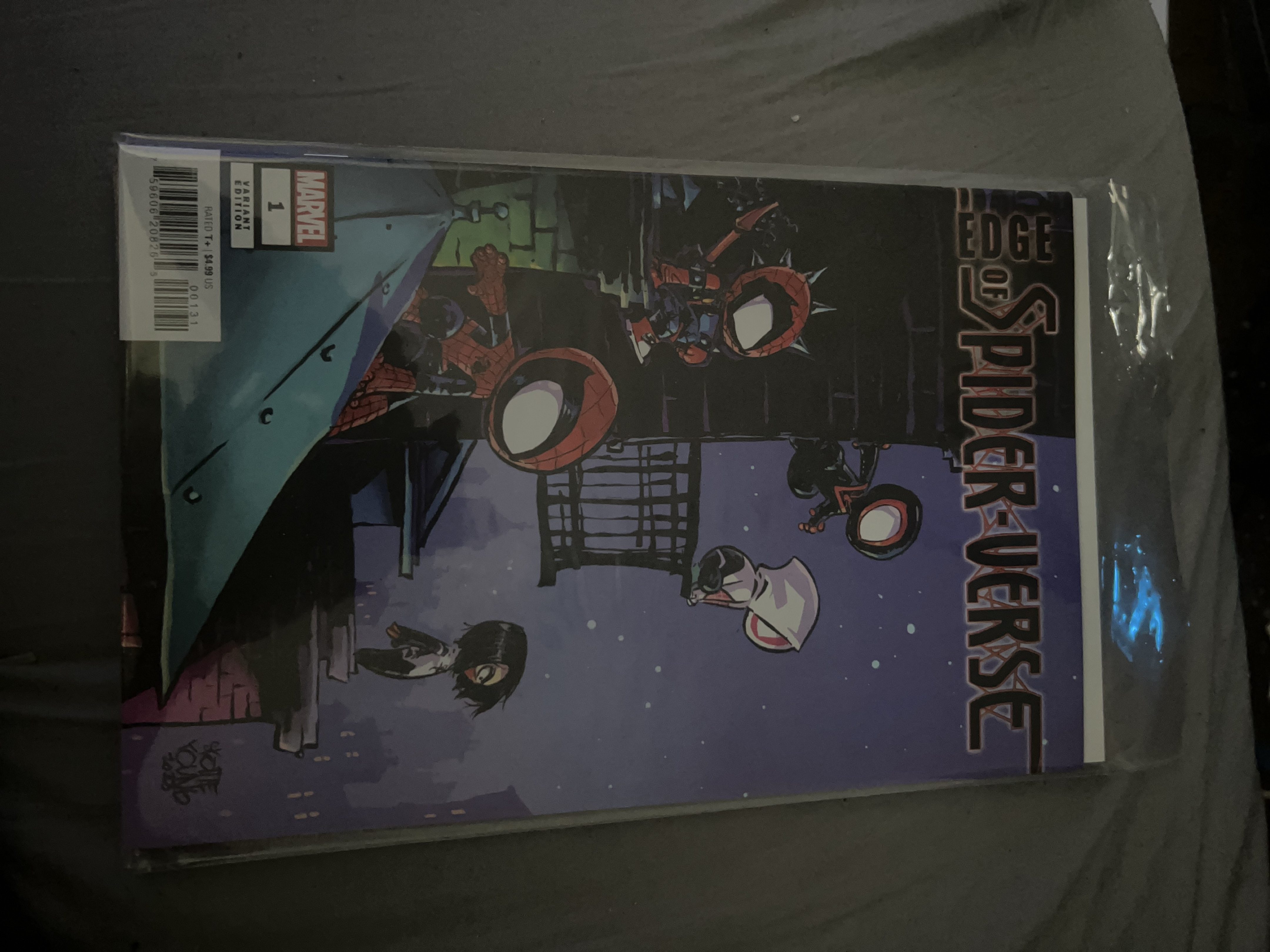 Edge of Spider-Verse #1 Variant Edition Marvel Comic Book thumbnail