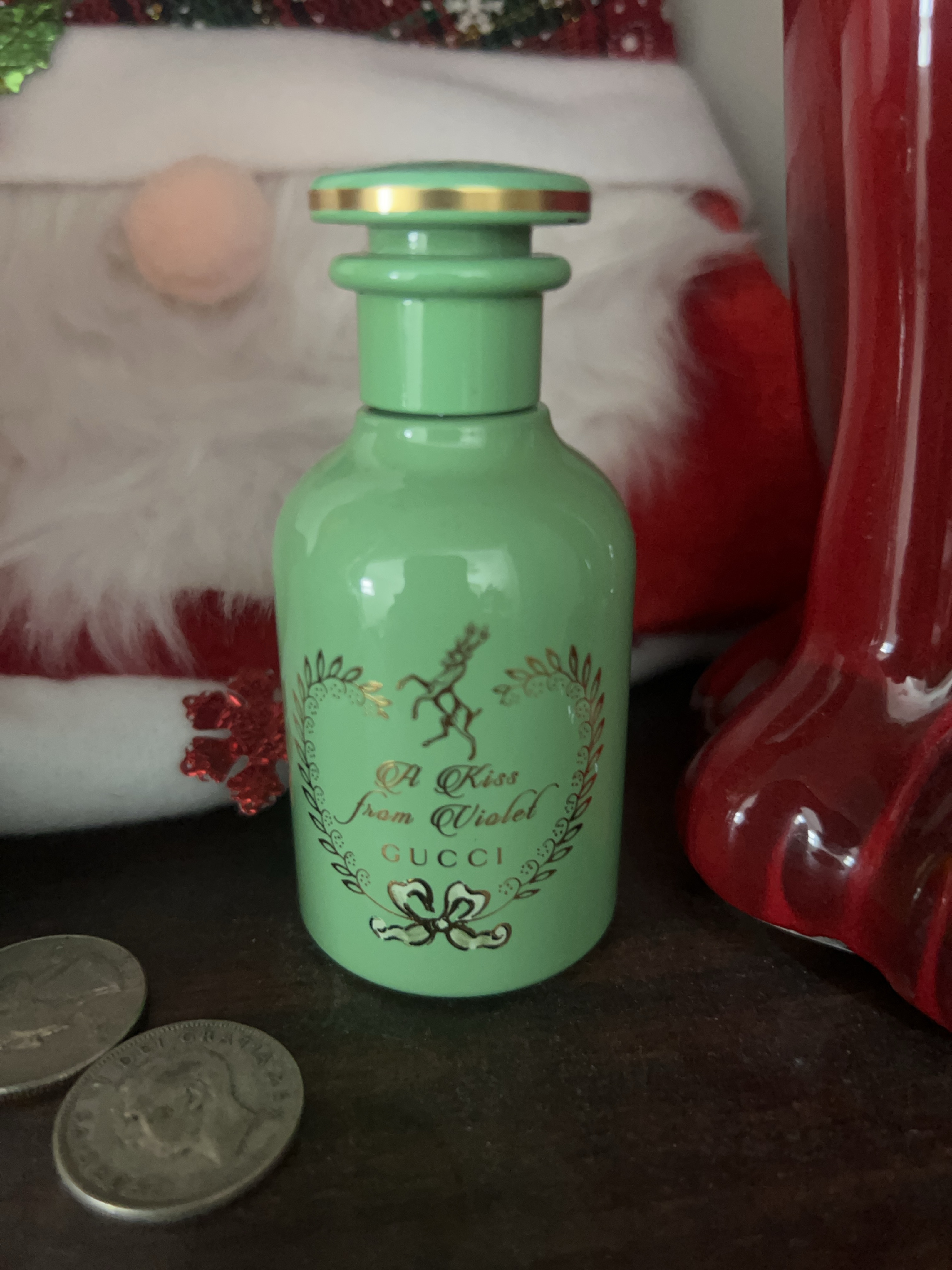Gucci A Kiss from Violet Perfume  not used . thumbnail