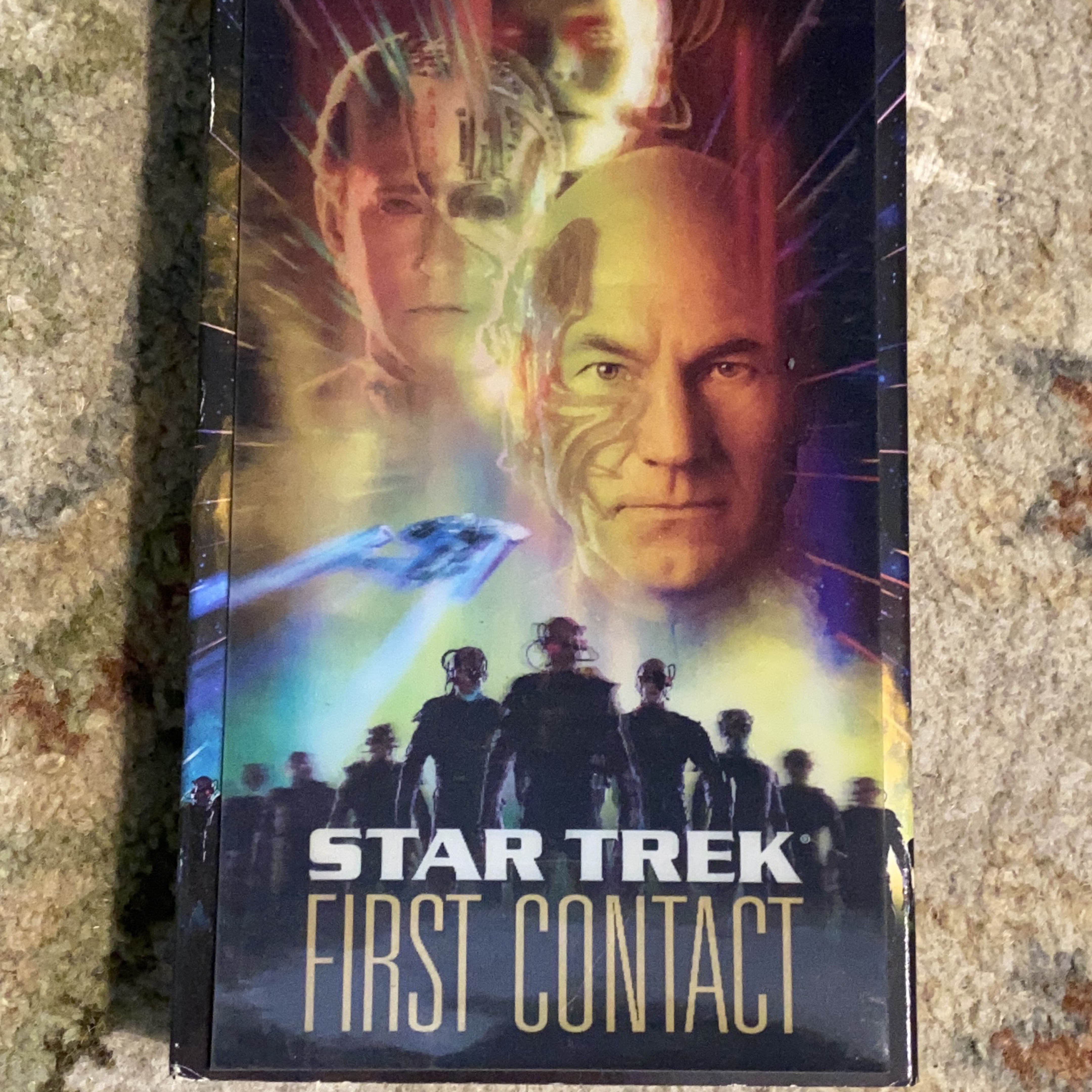 Star Trek First Contact VHS Tape thumbnail