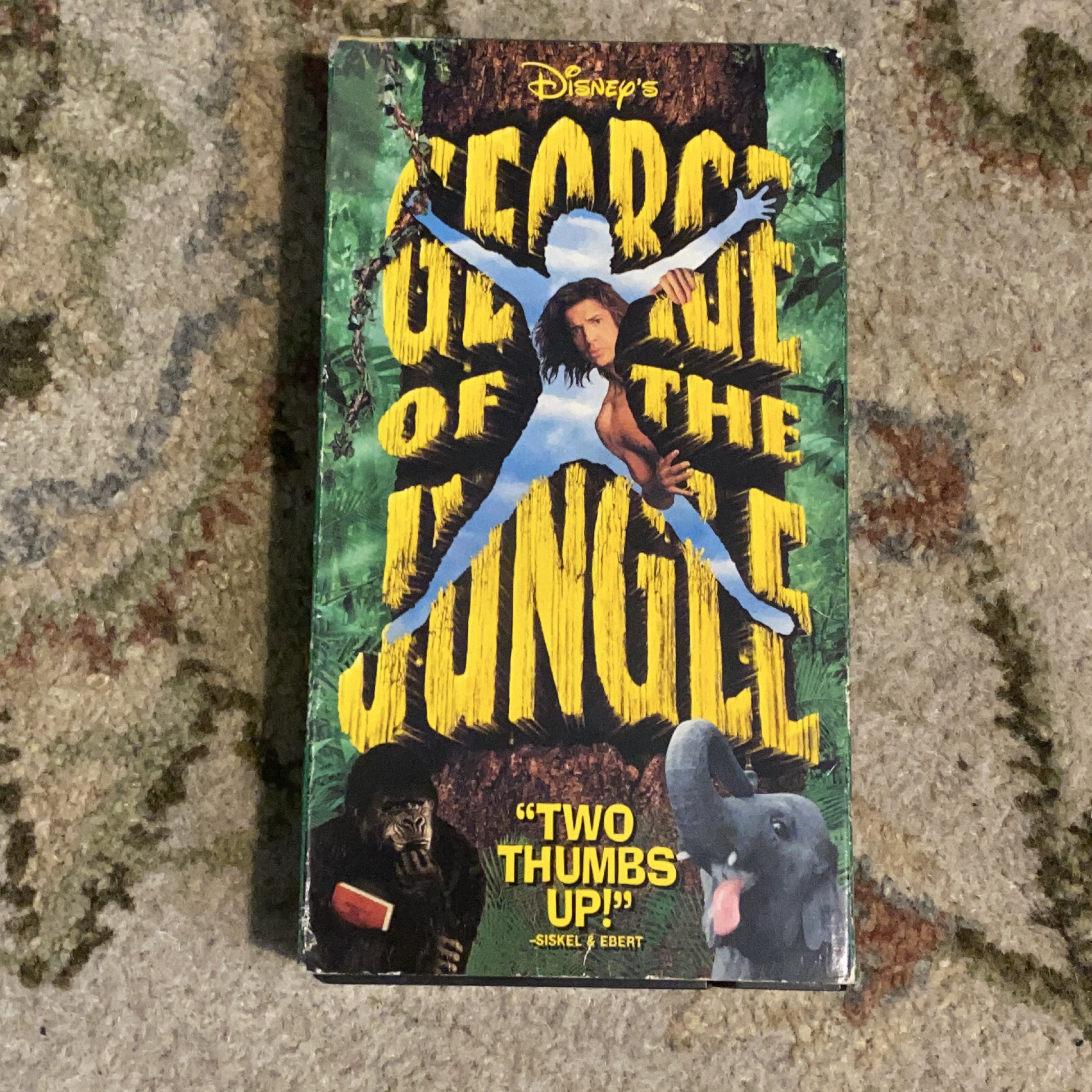 George of the Jungle VHS Tape thumbnail