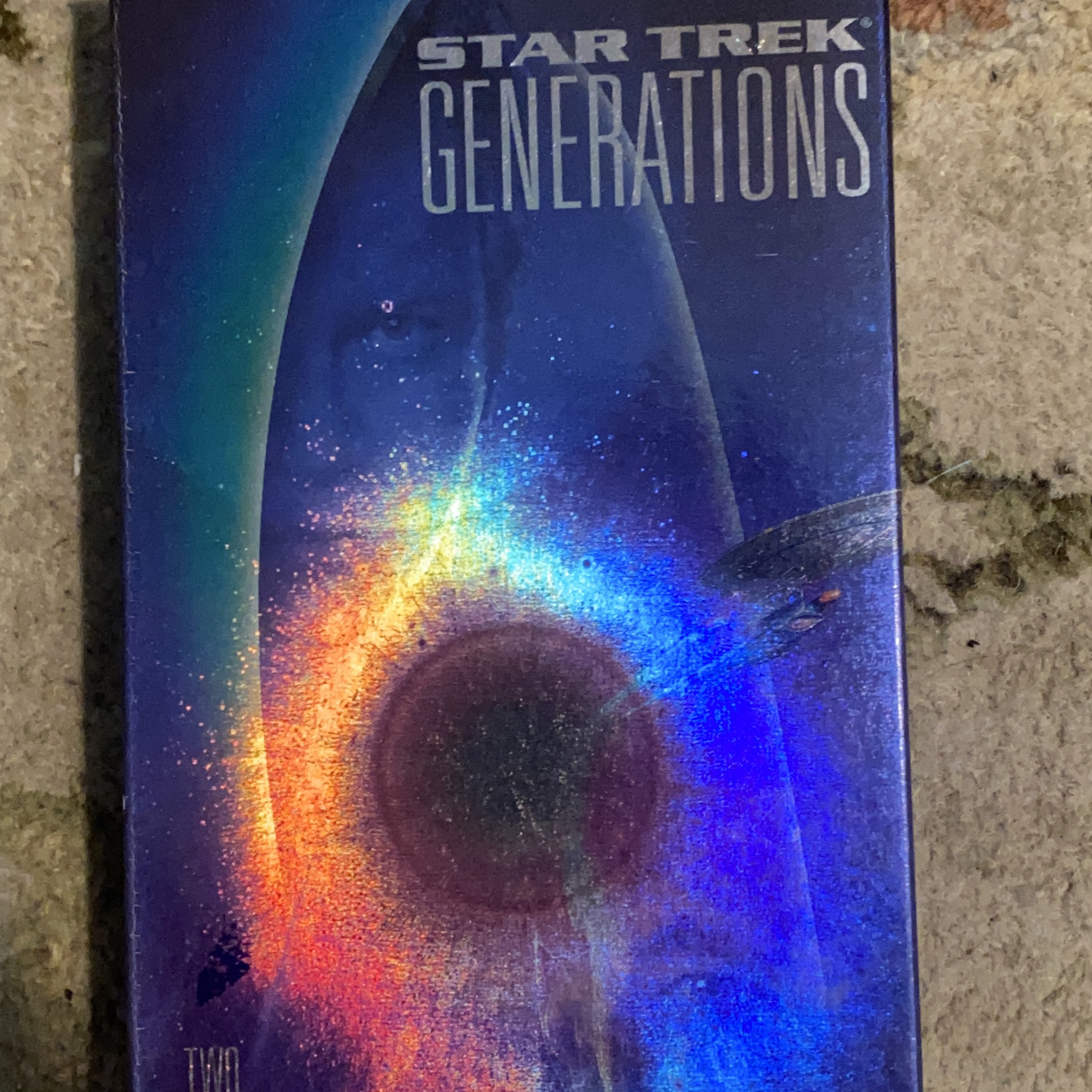 Star Trek Generations VHS Tape thumbnail