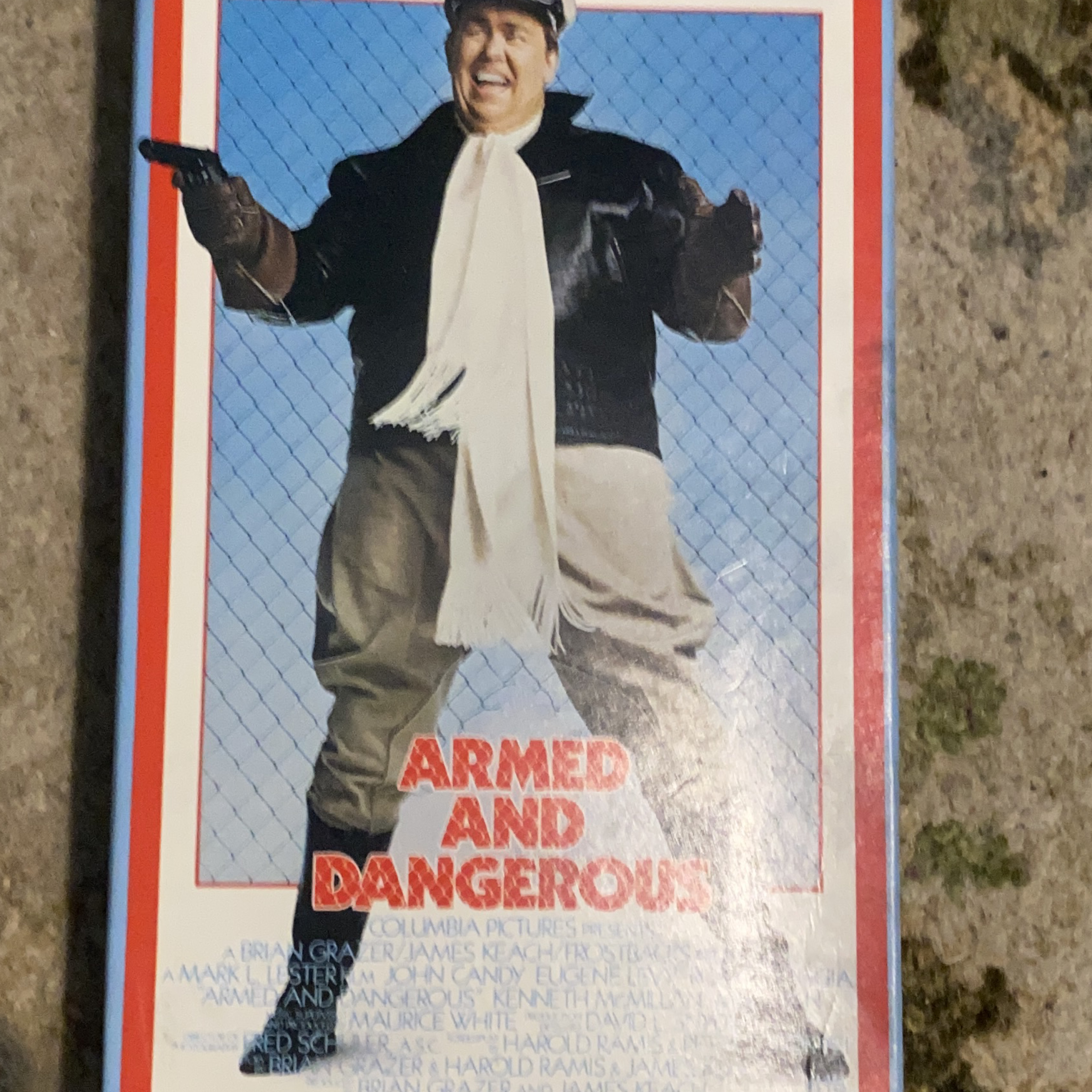 Armed and Dangerous VHS Tape thumbnail