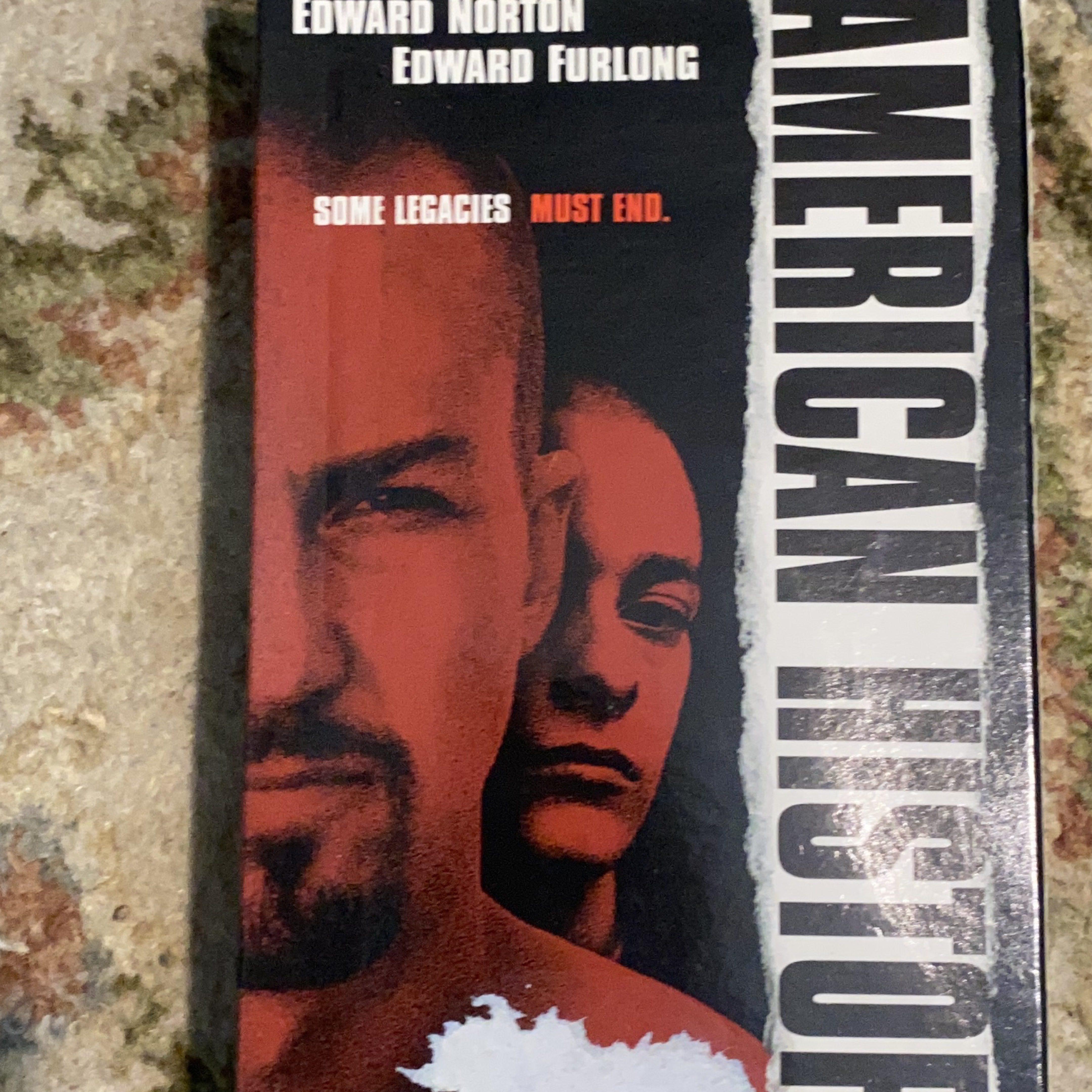American History X VHS Tape thumbnail